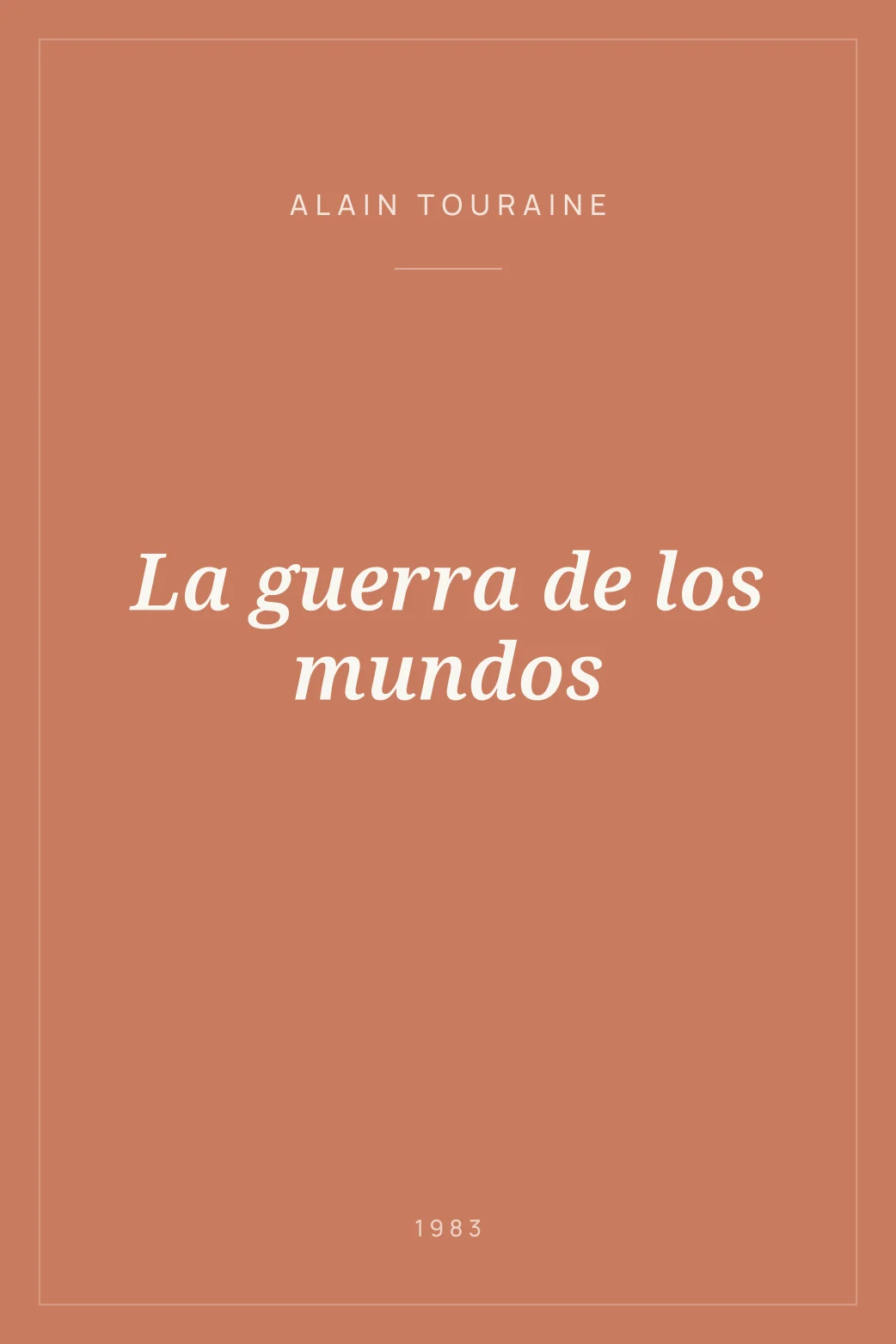 Portada de La guerra de los mundos