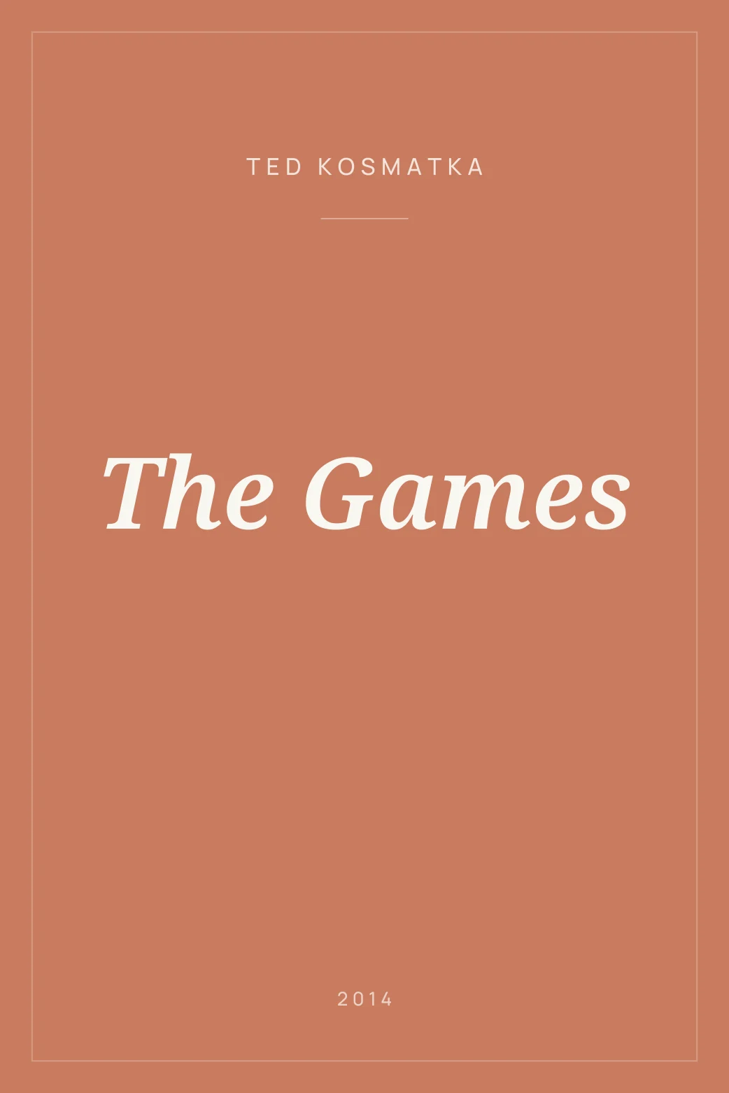 Portada de The Games