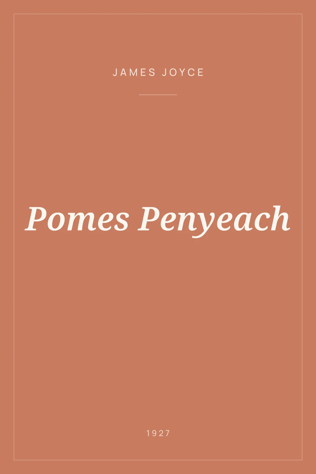 Portada de Pomes Penyeach