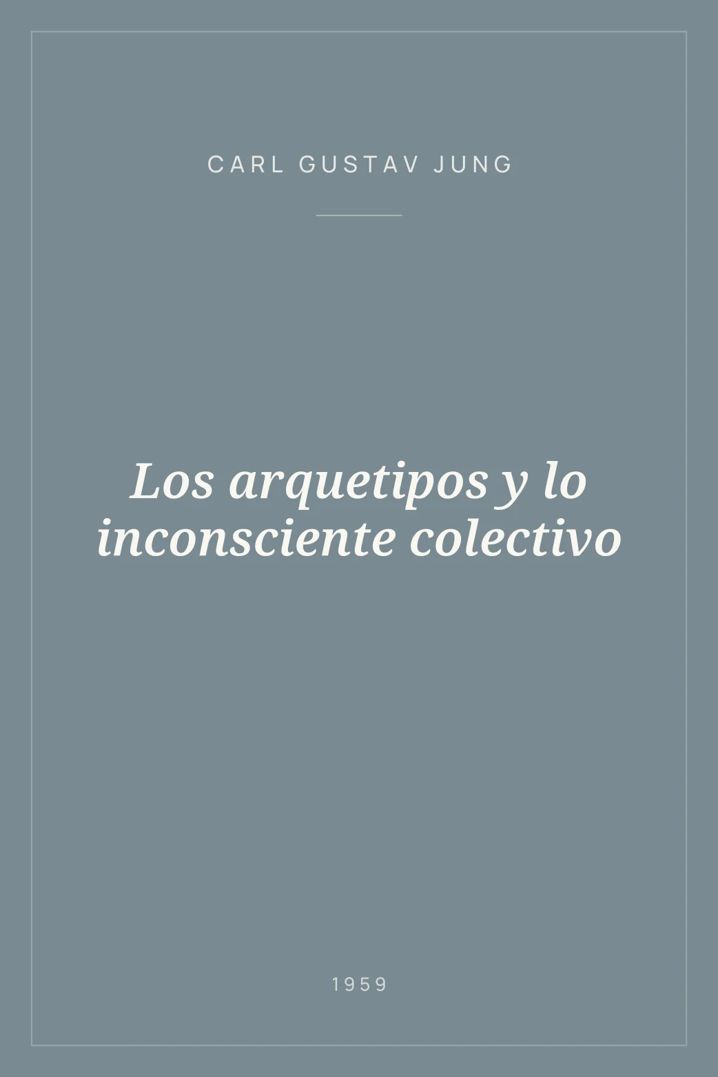 Portada de Los arquetipos y lo inconsciente colectivo