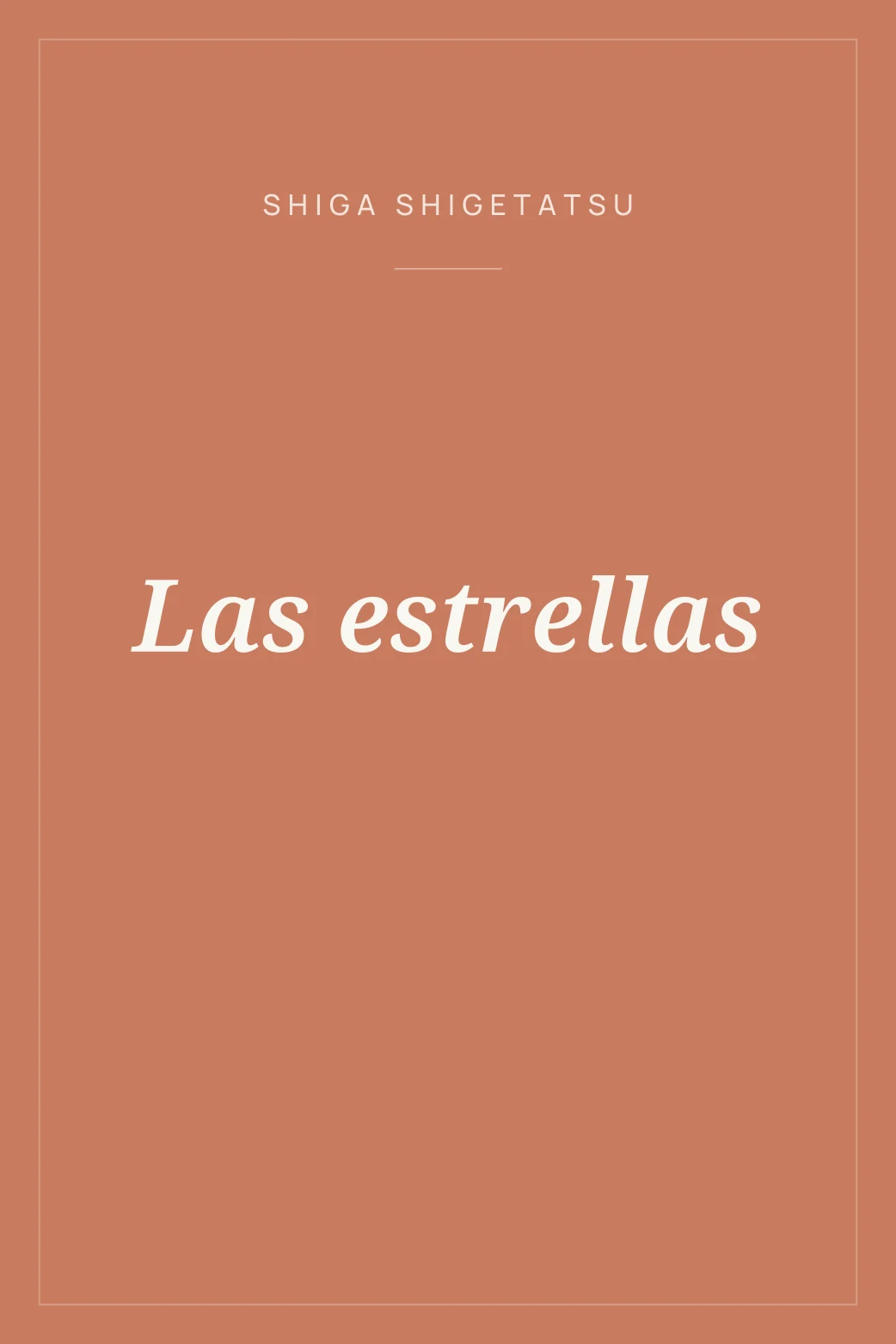 Portada de Las estrellas