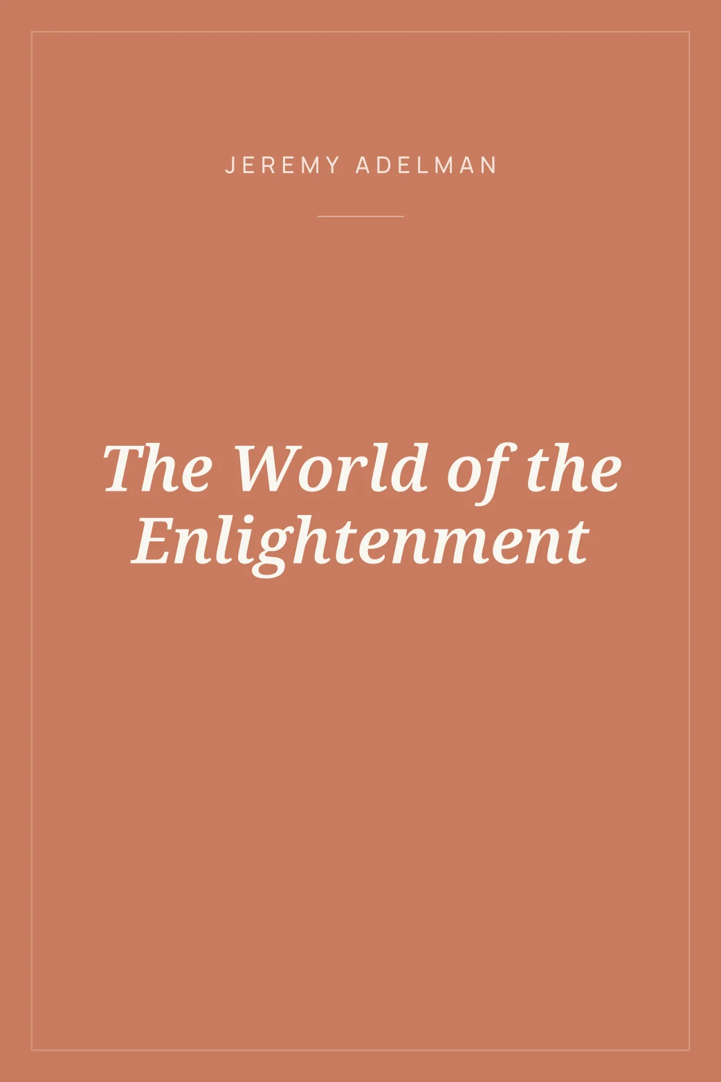 Portada de The World of the Enlightenment