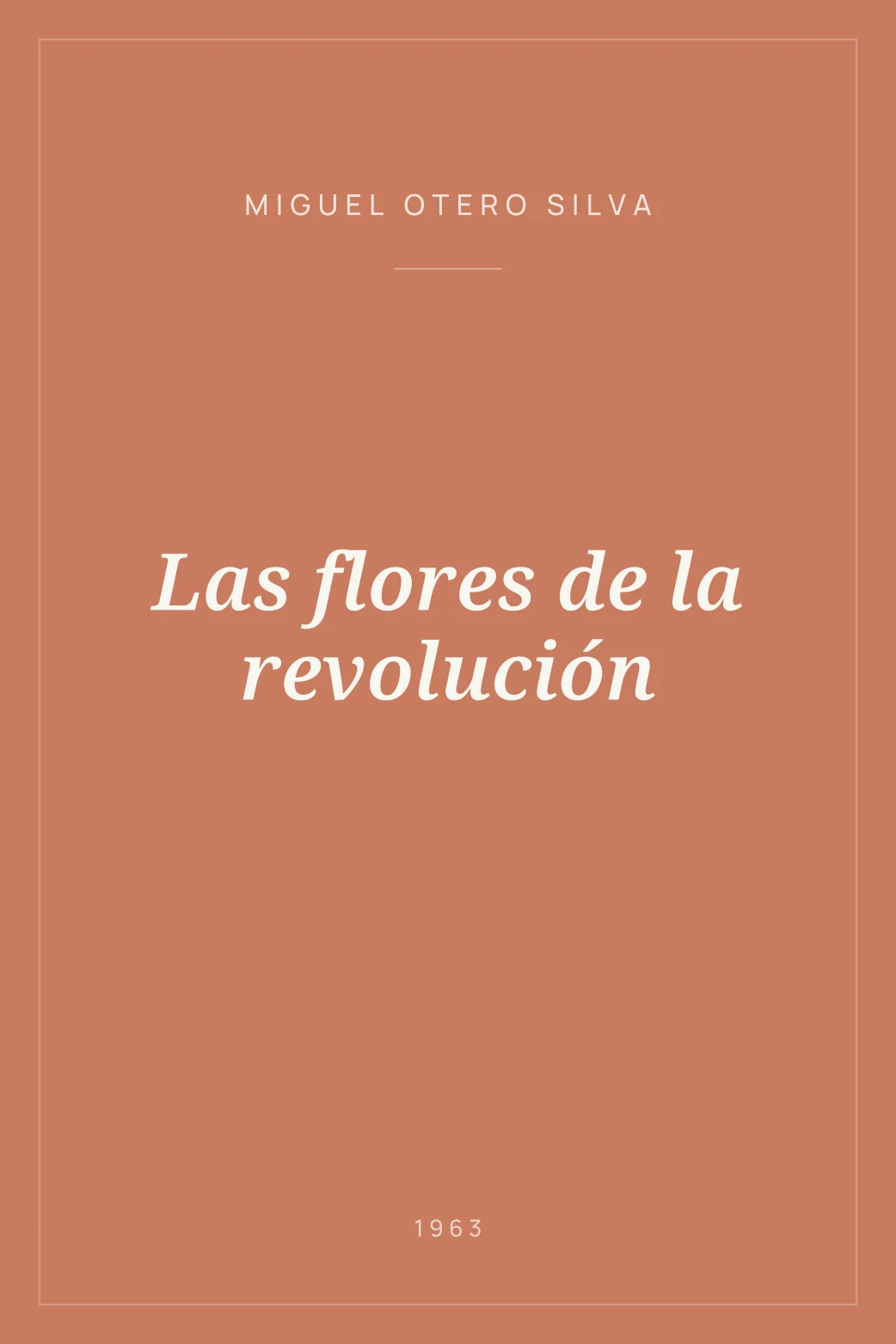 Portada de Las flores de la revolución