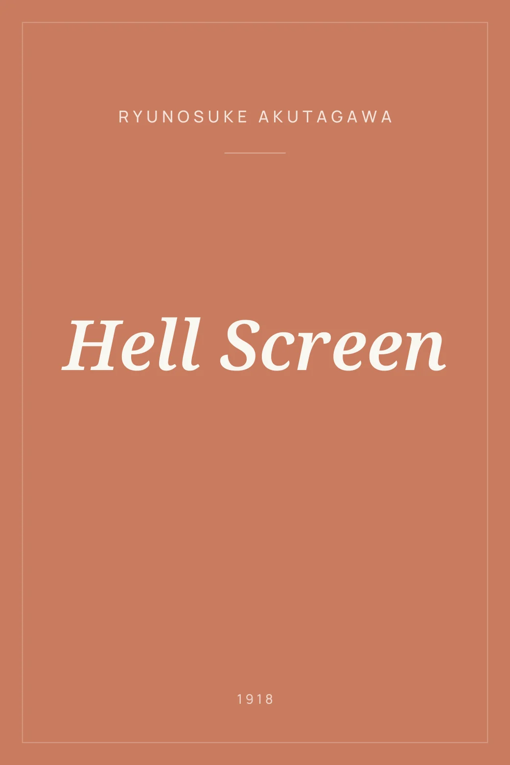 Portada de Hell Screen