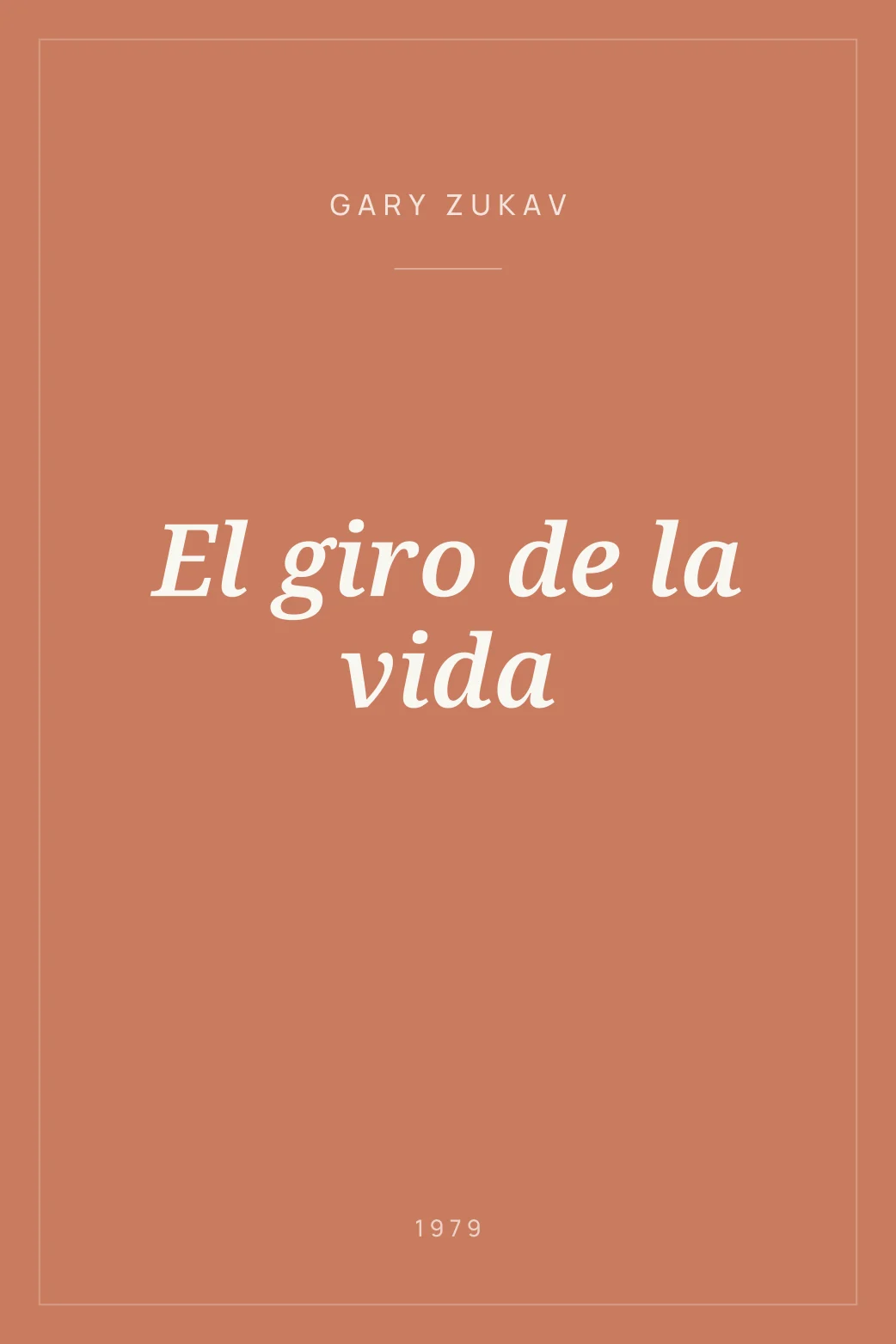 Portada de El giro de la vida