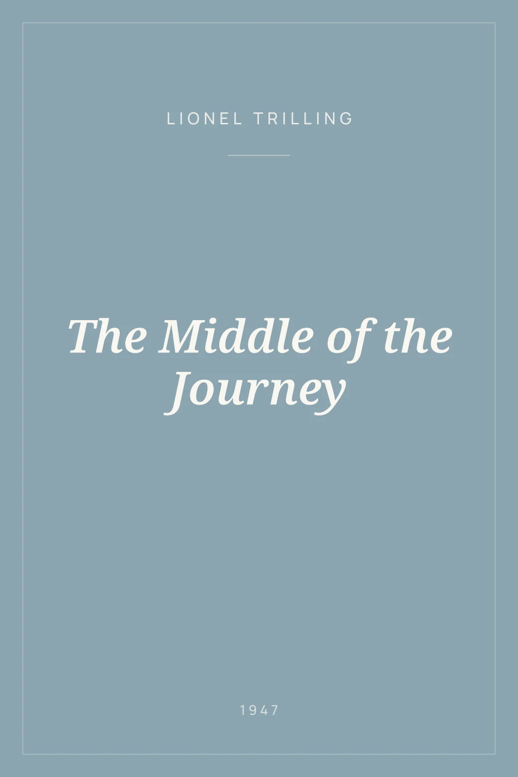 Portada de The Middle of the Journey