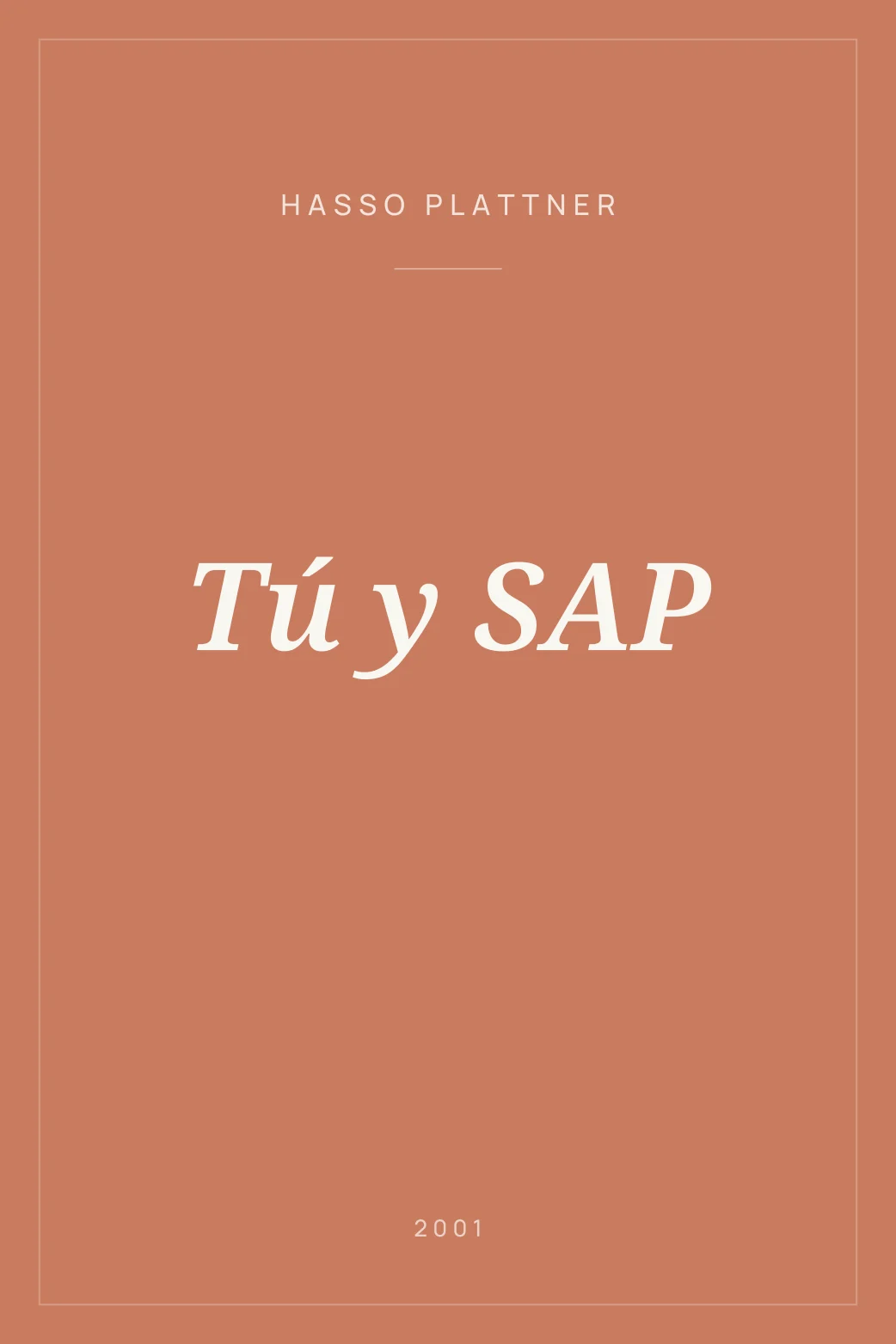Portada de Tú y SAP