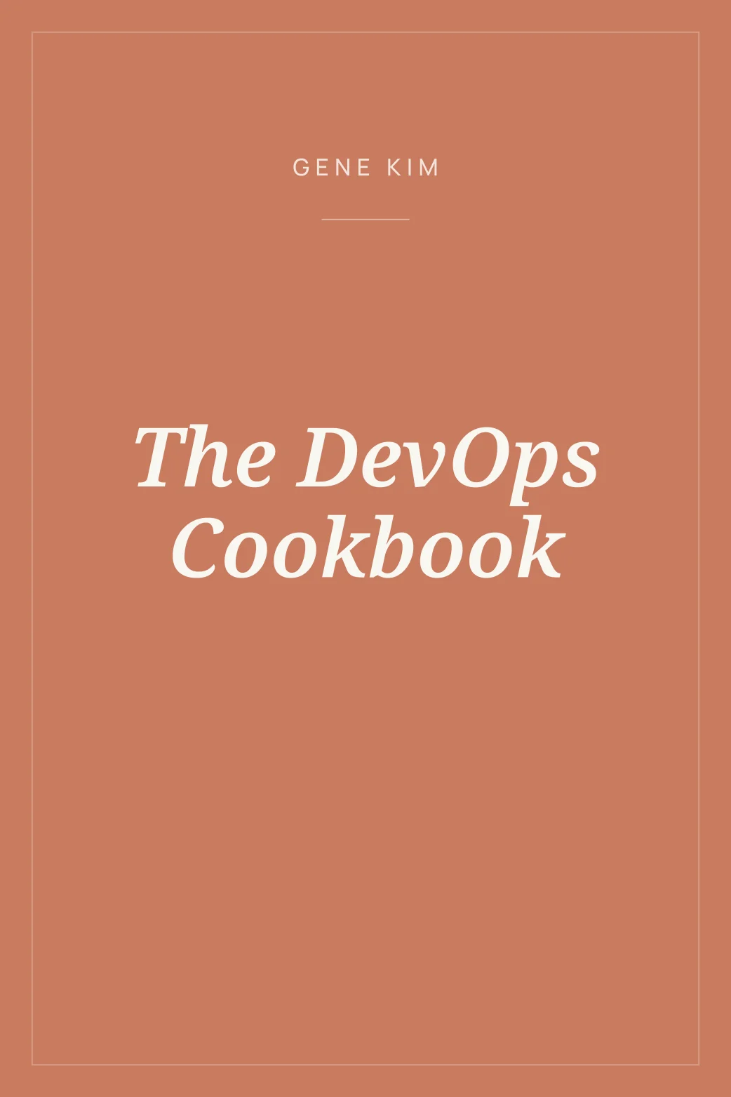 Portada de The DevOps Cookbook