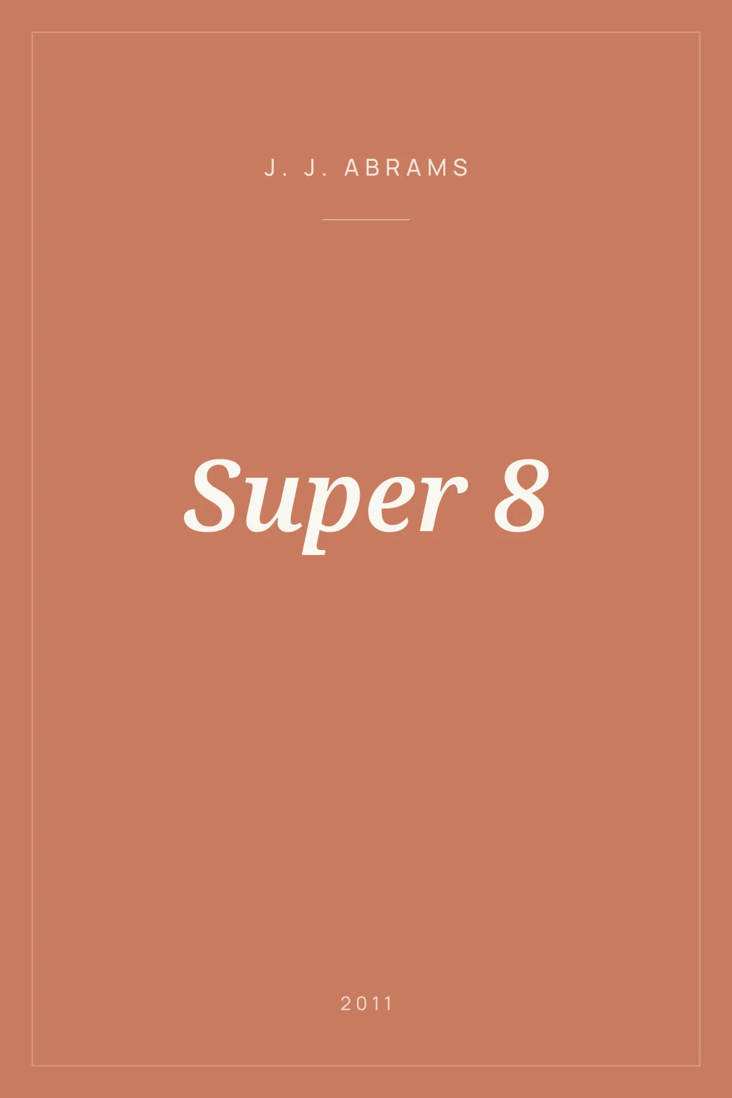 Portada de Super 8