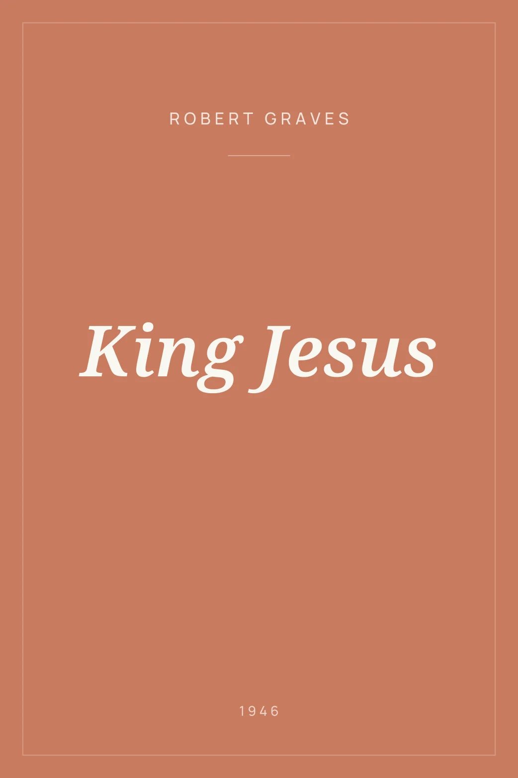 Portada de King Jesus