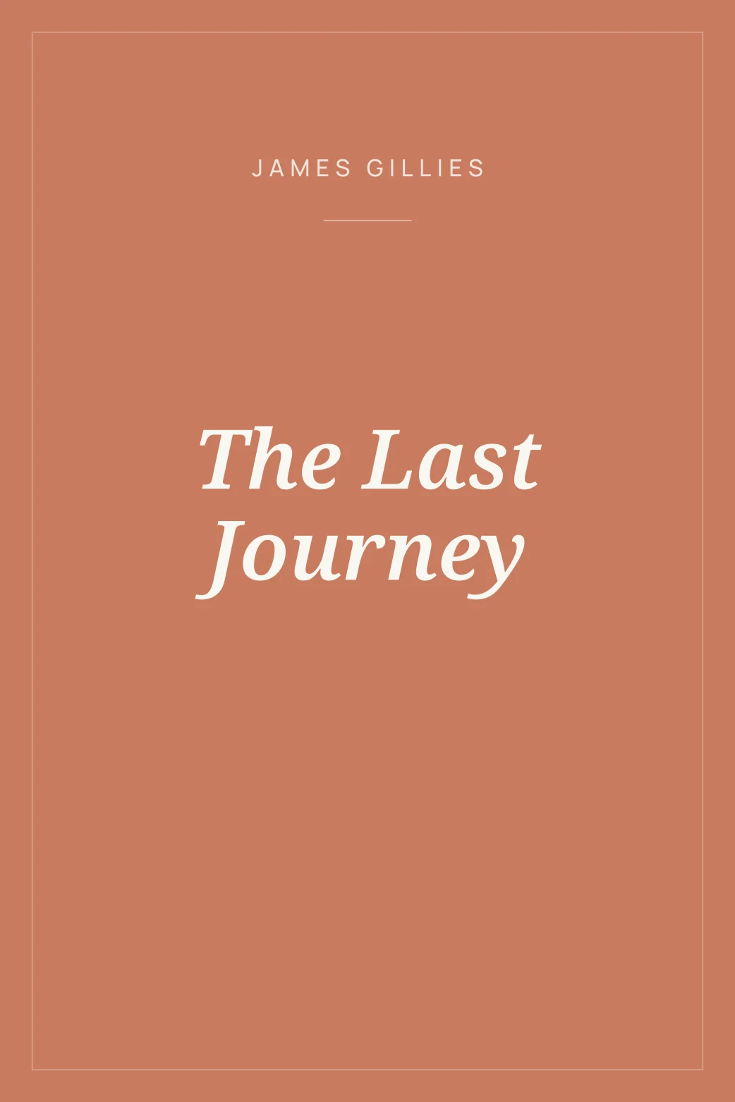 Portada de The Last Journey