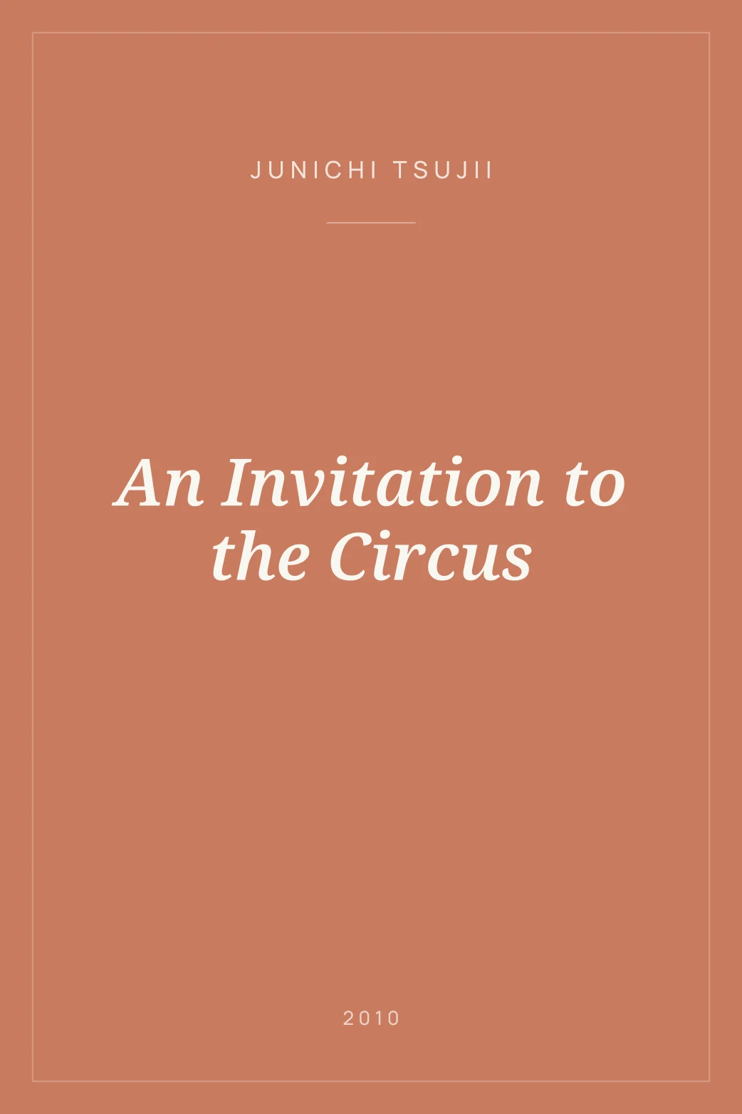 Portada de An Invitation to the Circus