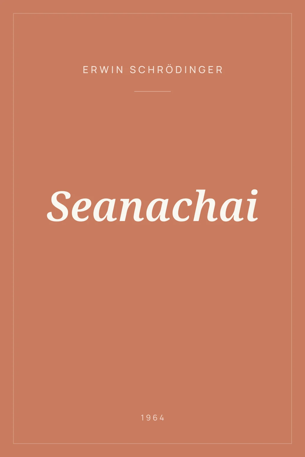 Portada de Seanachai