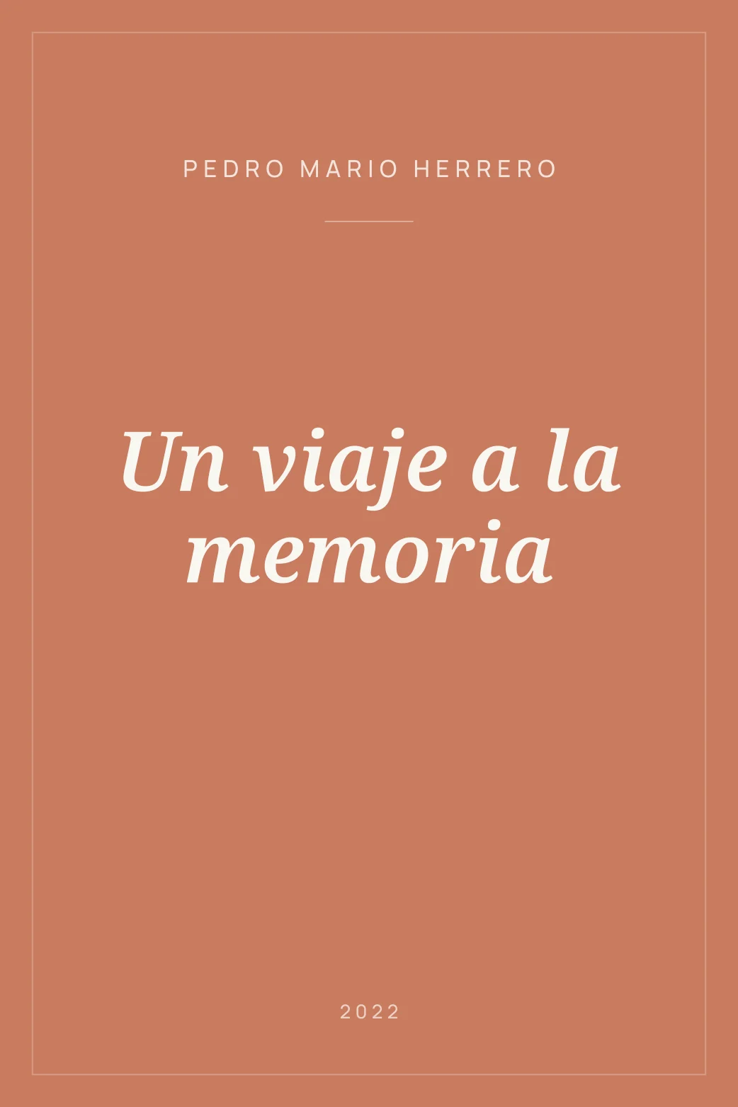 Portada de Un viaje a la memoria