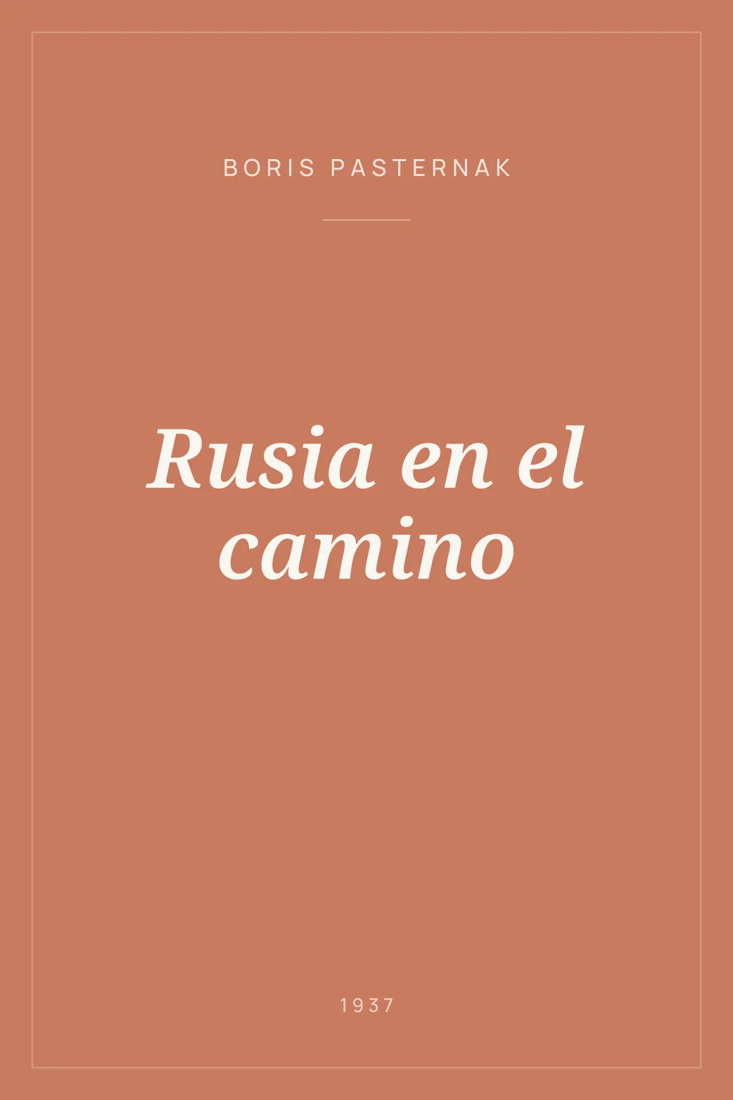 Portada de Rusia en el camino