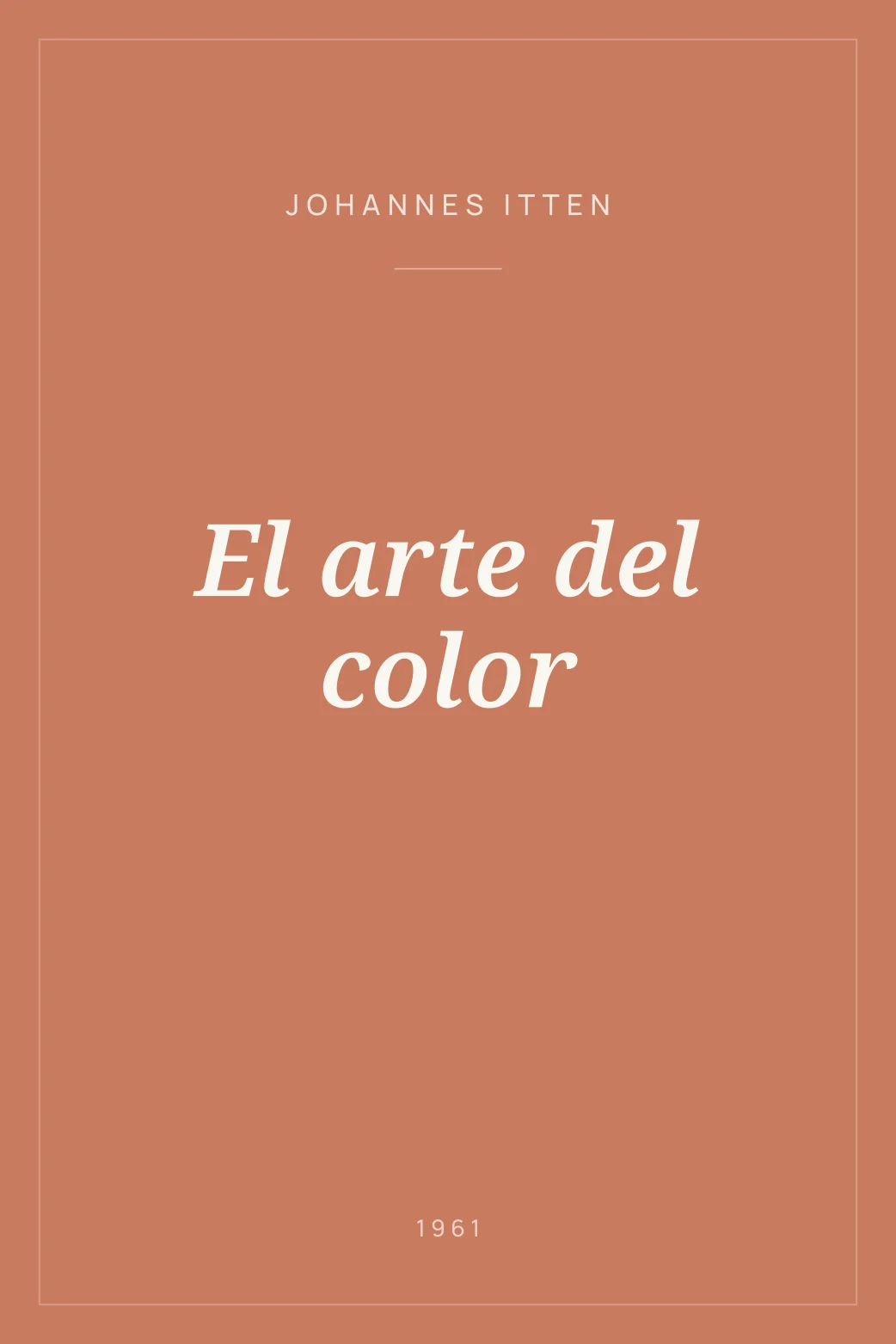 Portada de El arte del color