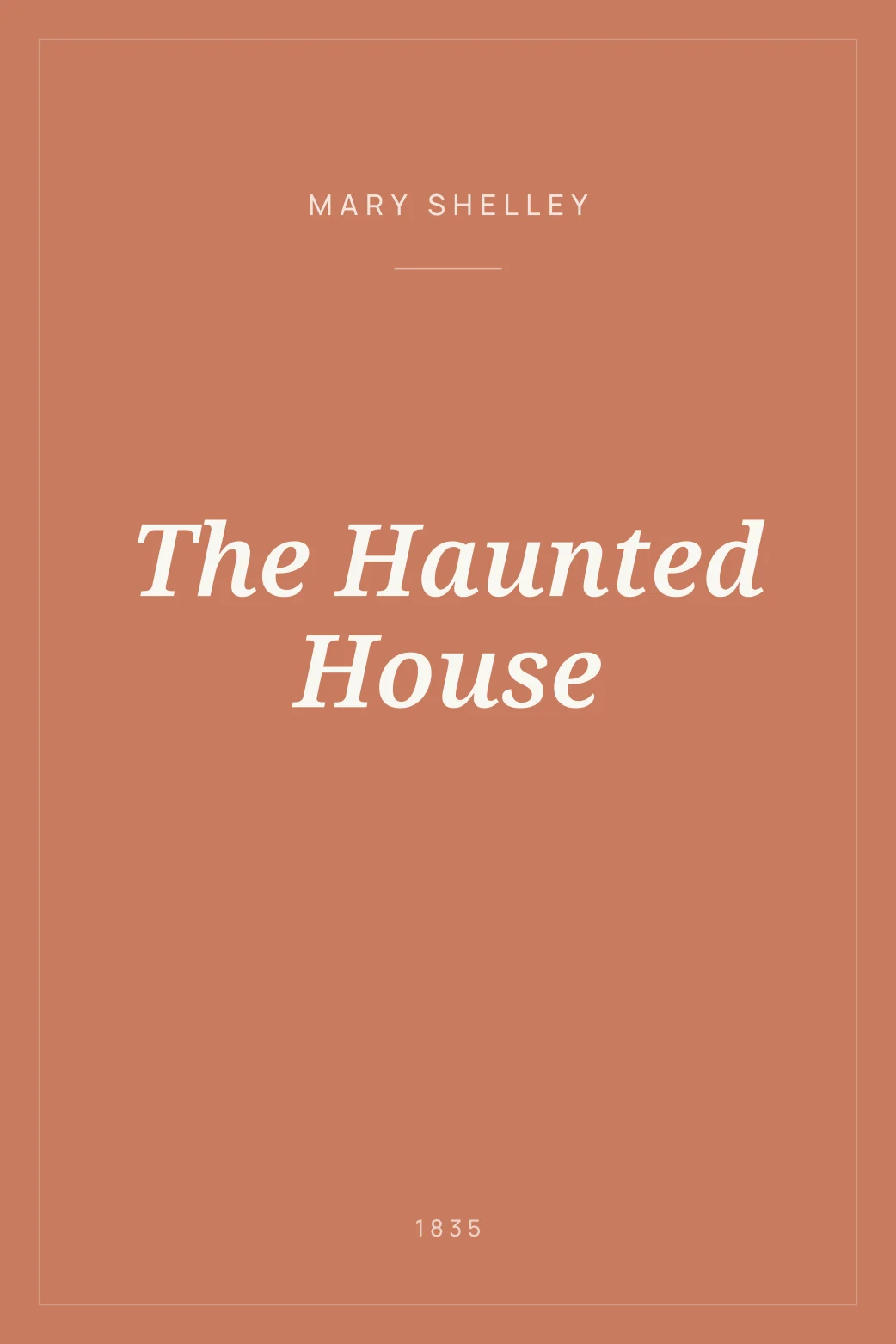 Portada de The Haunted House