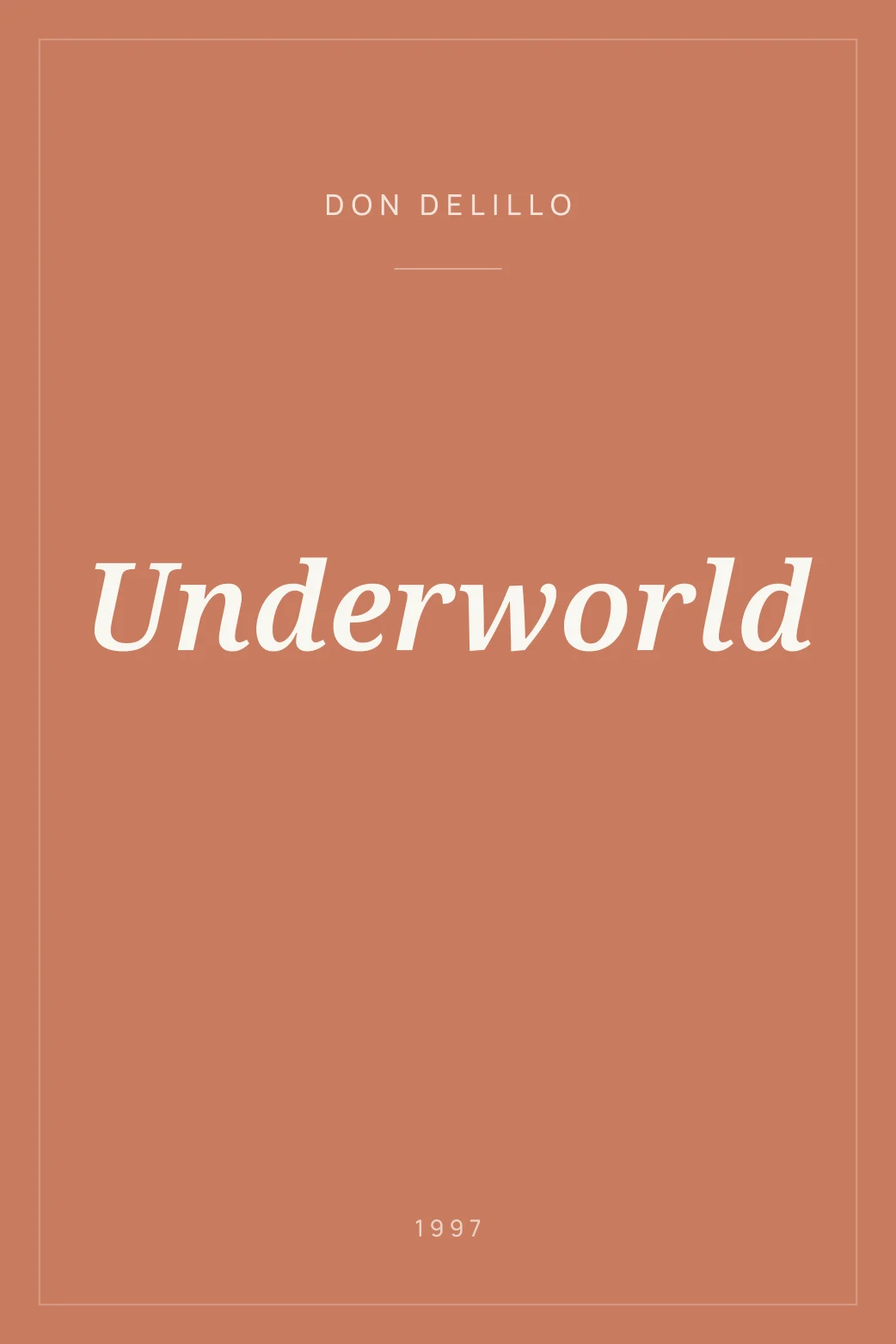 Portada de Underworld