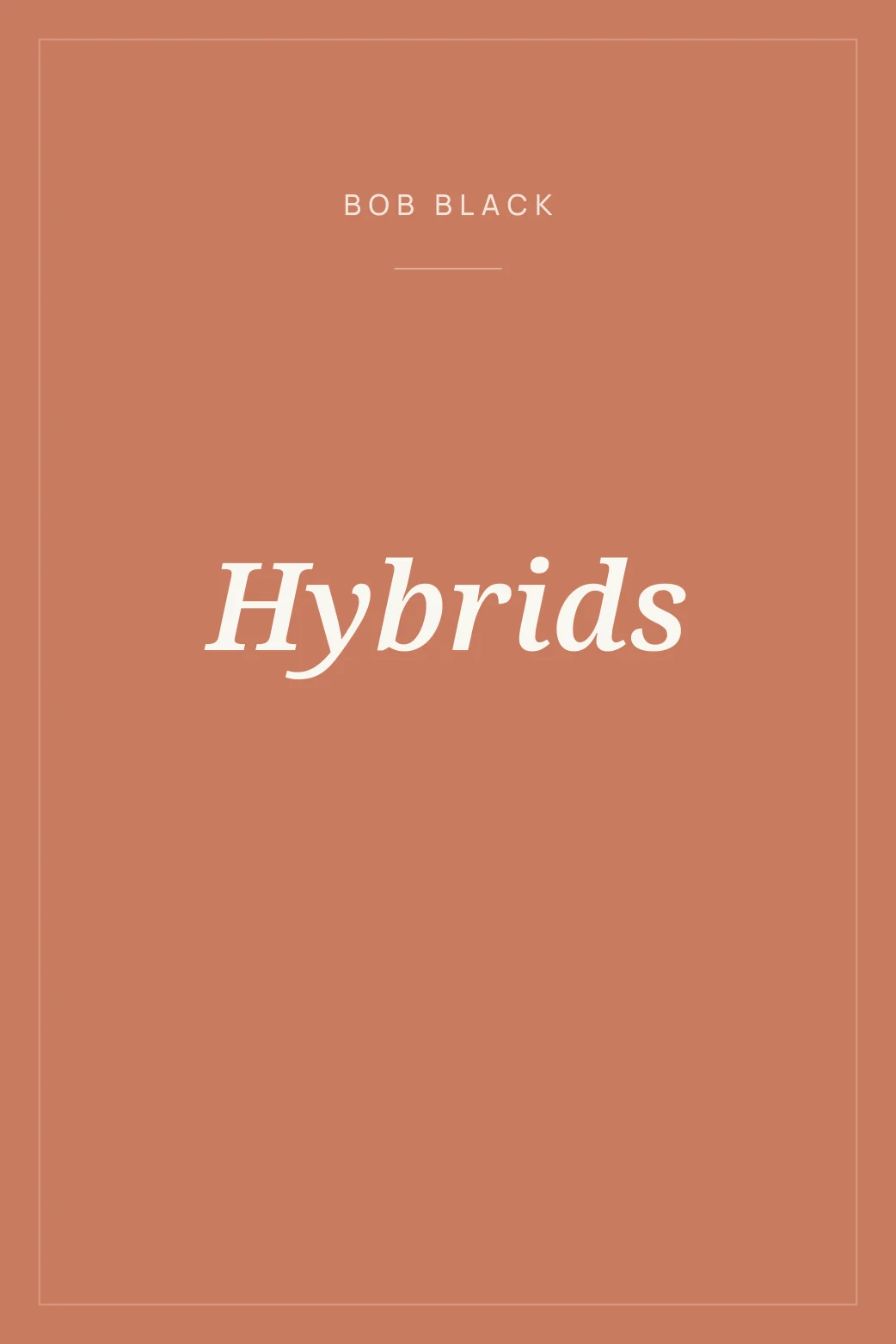 Portada de Hybrids