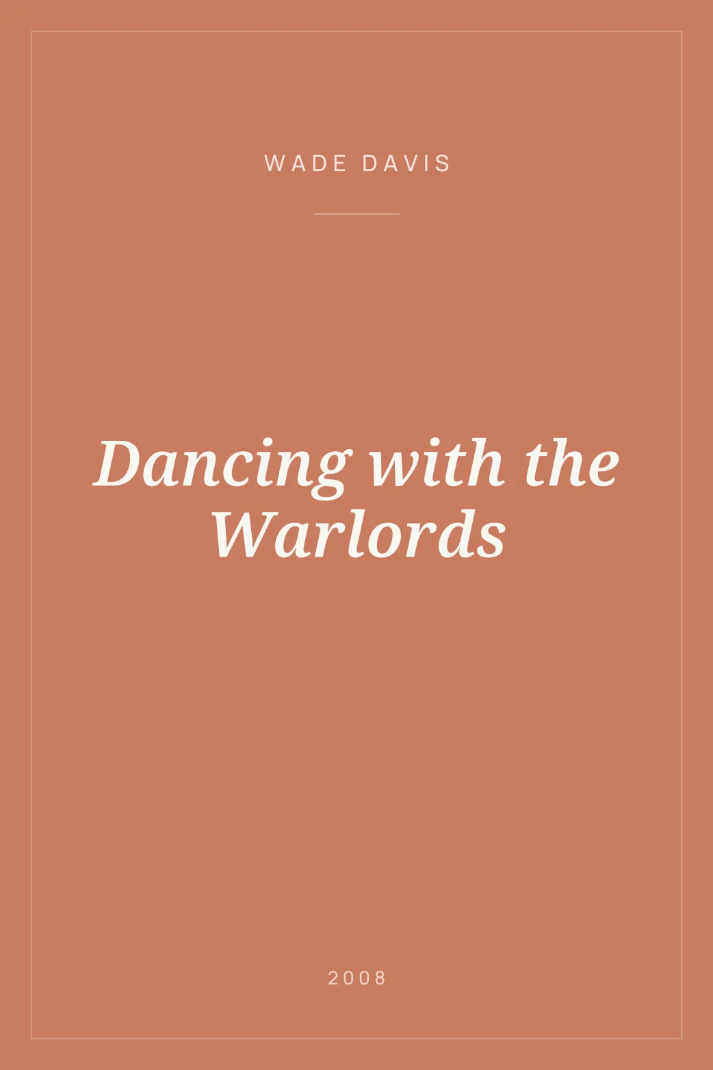 Portada de Dancing with the Warlords