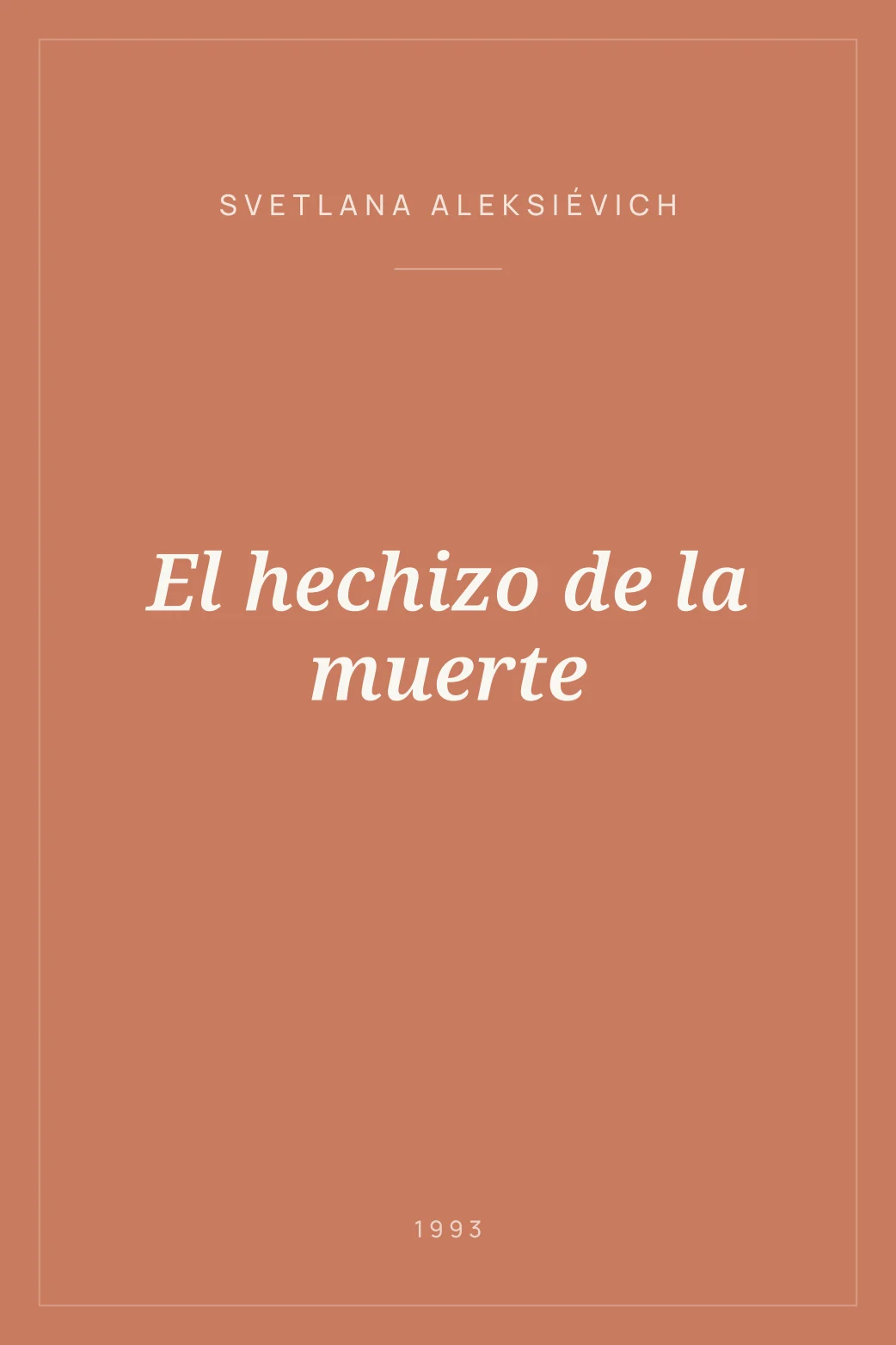 Portada de El hechizo de la muerte
