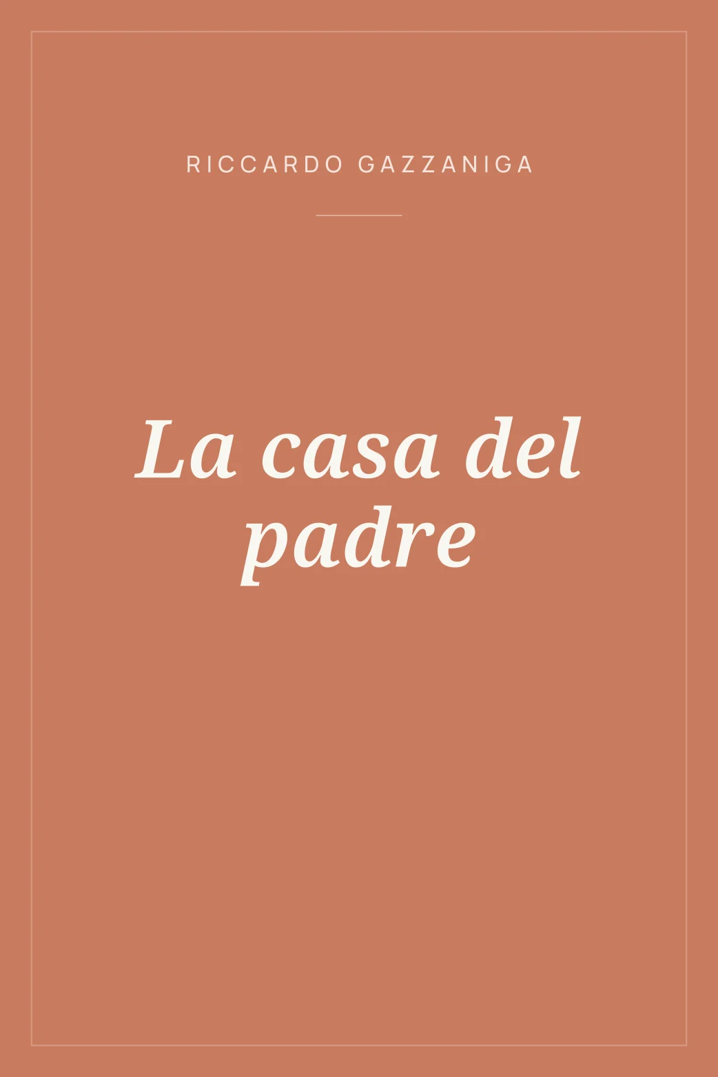 Portada de La casa del padre