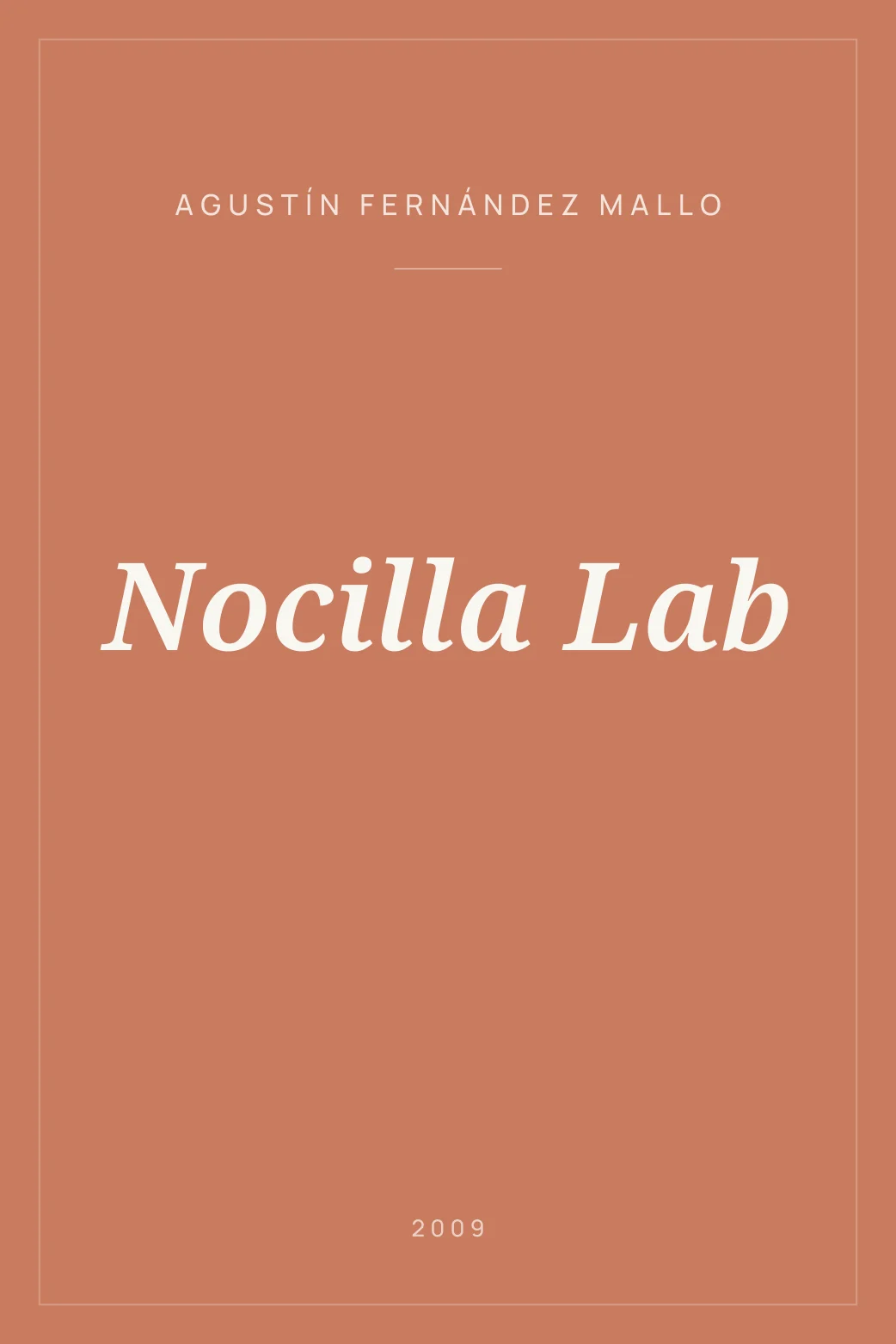 Portada de Nocilla Lab