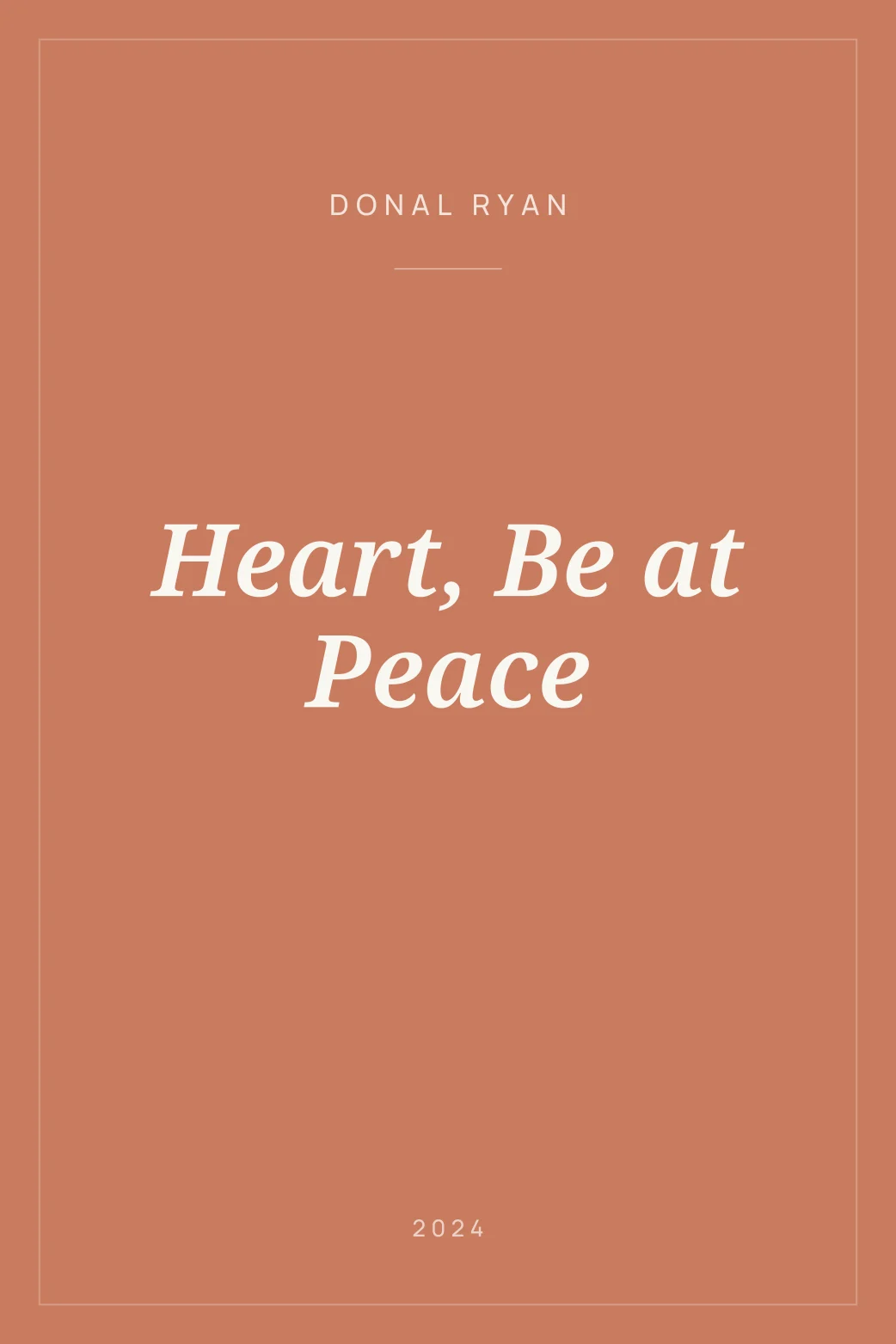 Portada de Heart, Be at Peace