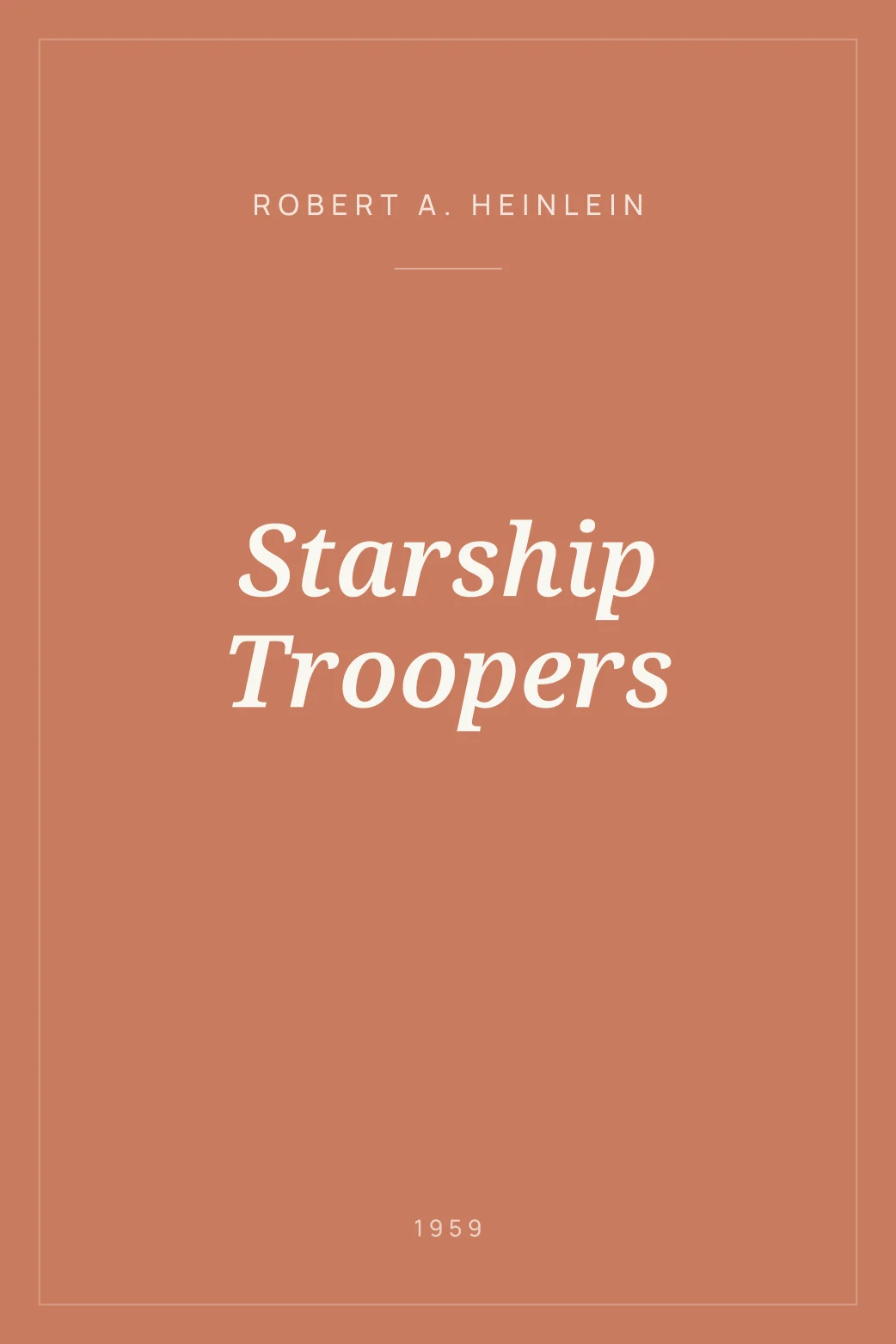 Portada de Starship Troopers