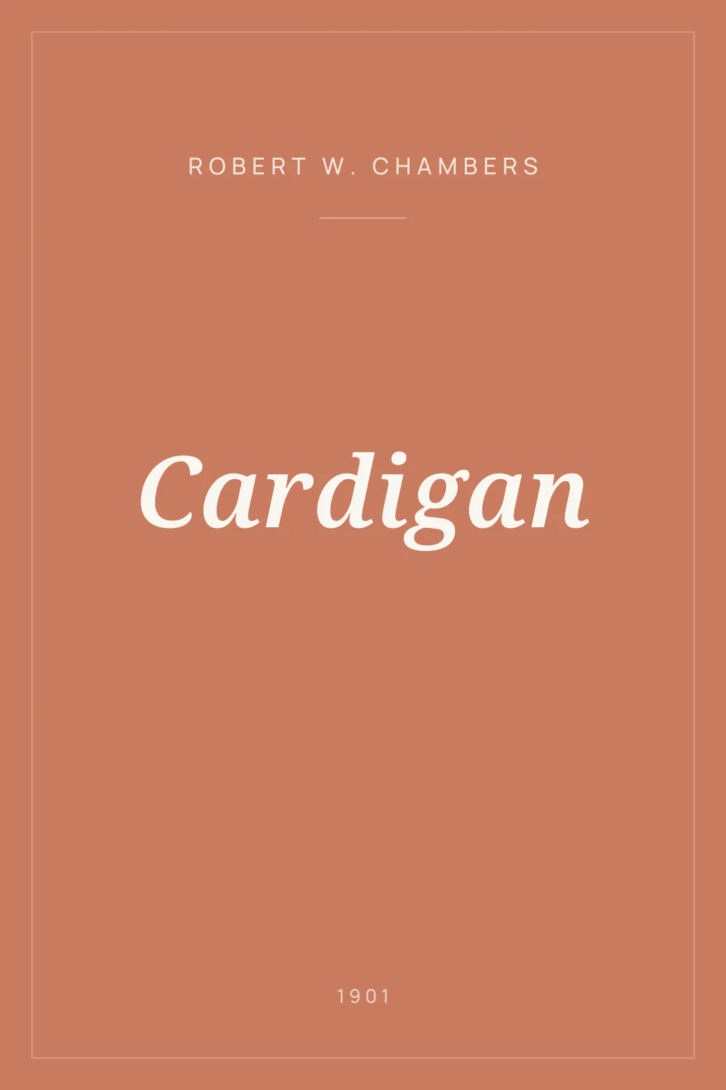 Portada de Cardigan