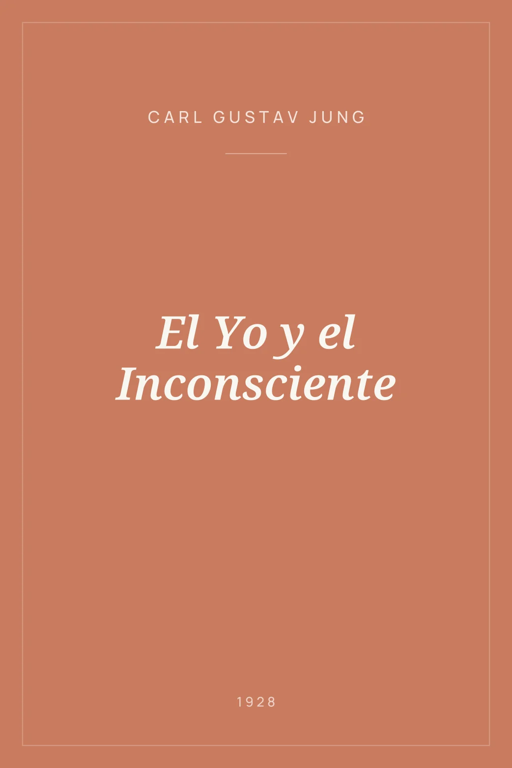 Portada de El Yo y el Inconsciente