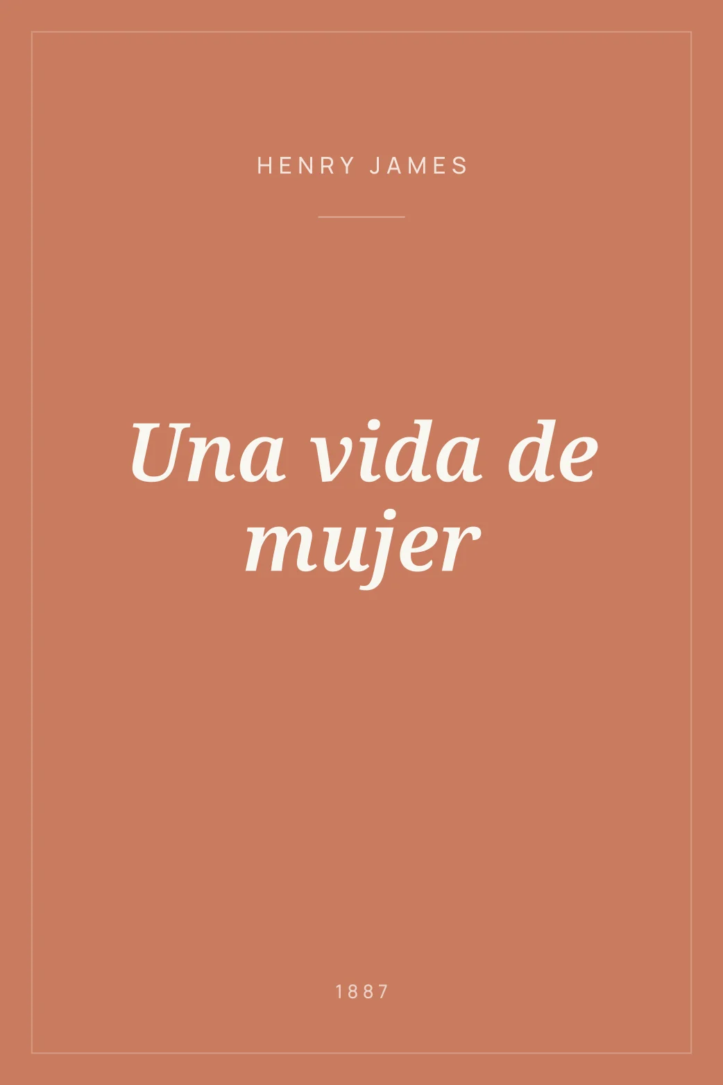 Portada de Una vida de mujer