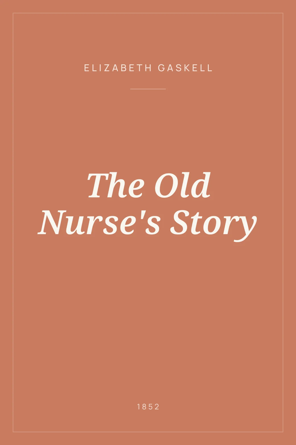 Portada de The Old Nurse's Story