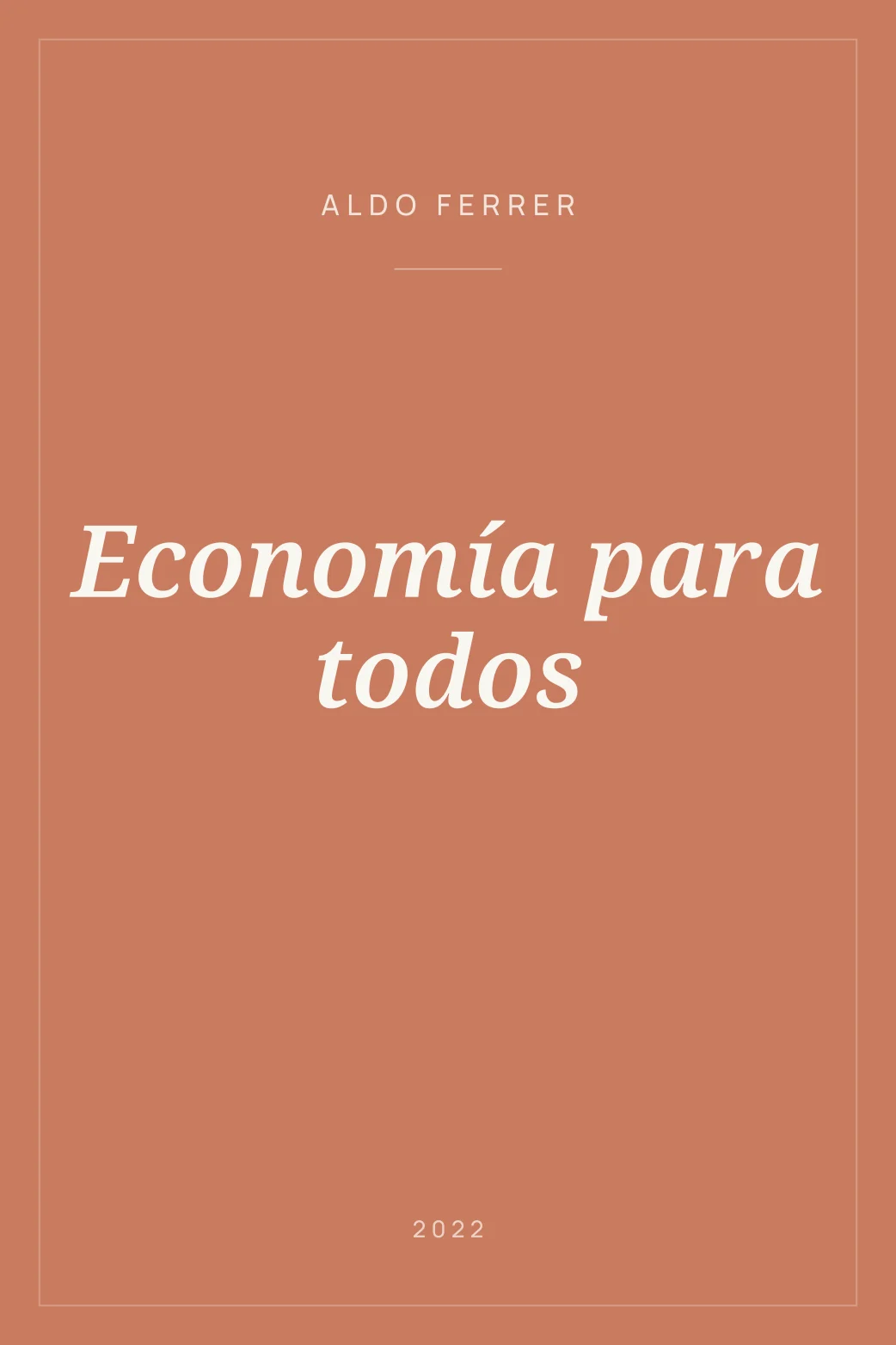 Portada de Economía para todos