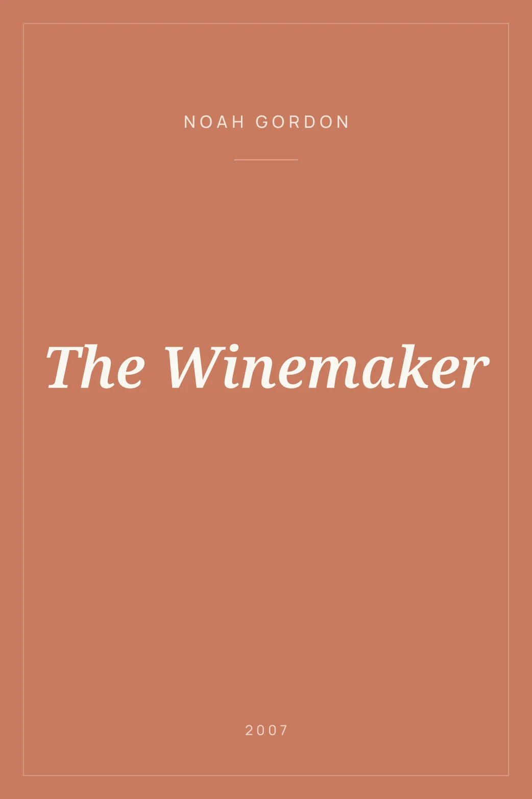 Portada de The Winemaker