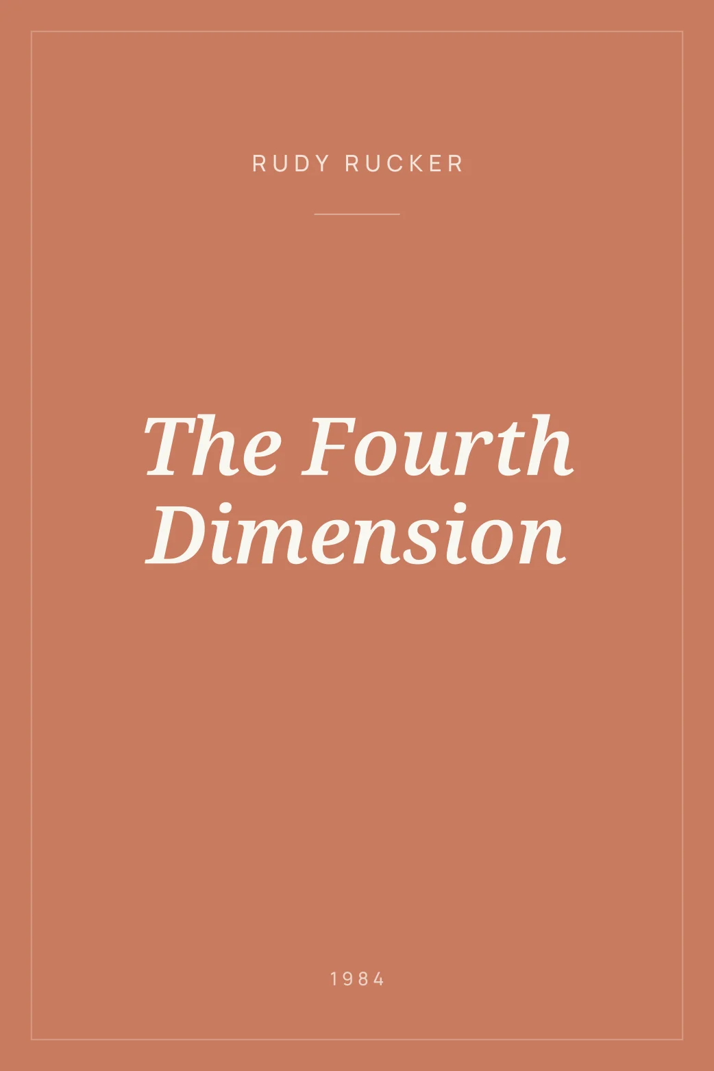 Portada de The Fourth Dimension