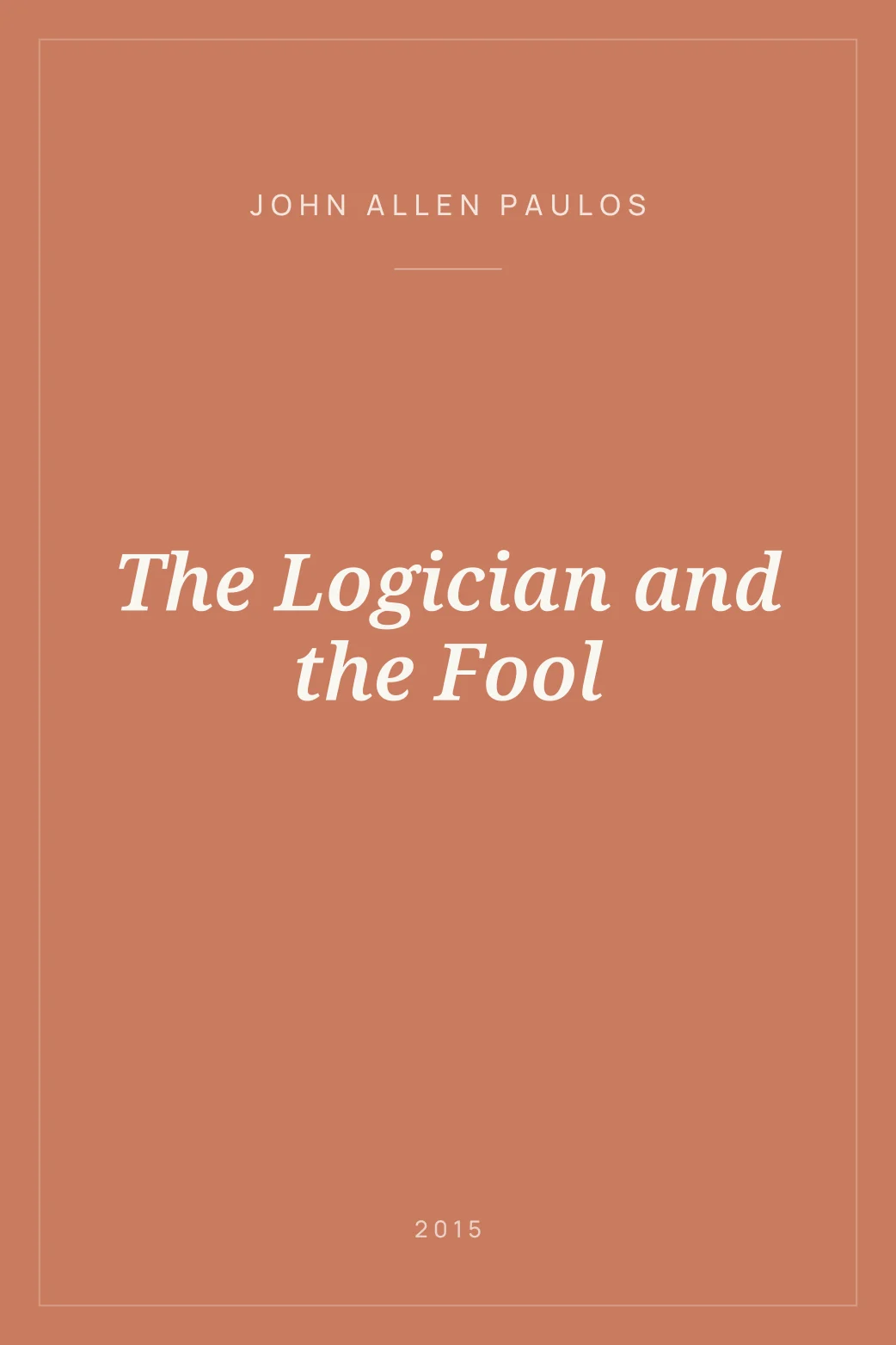 Portada de The Logician and the Fool