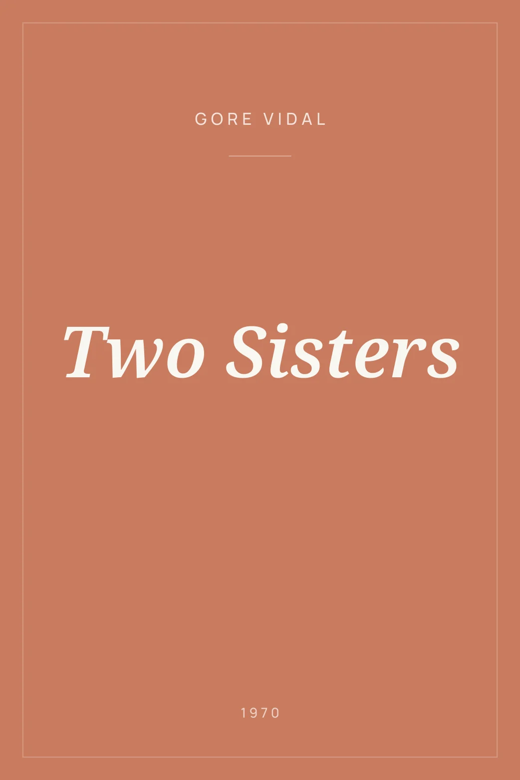 Portada de Two Sisters