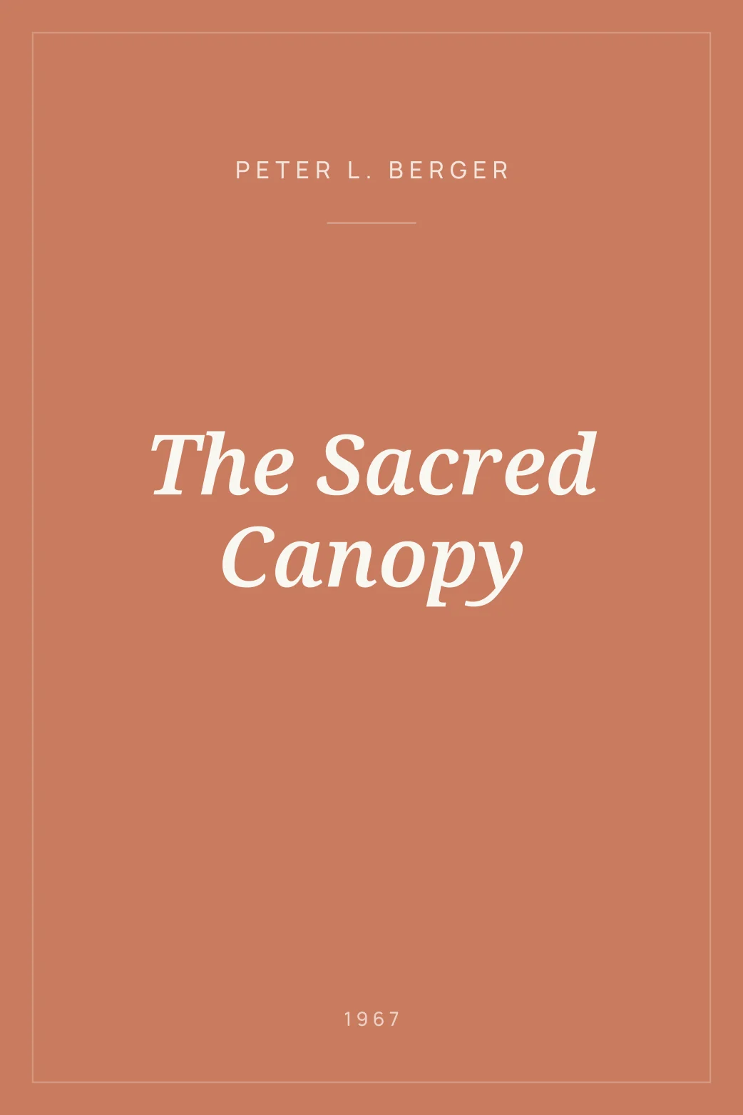 Portada de The Sacred Canopy