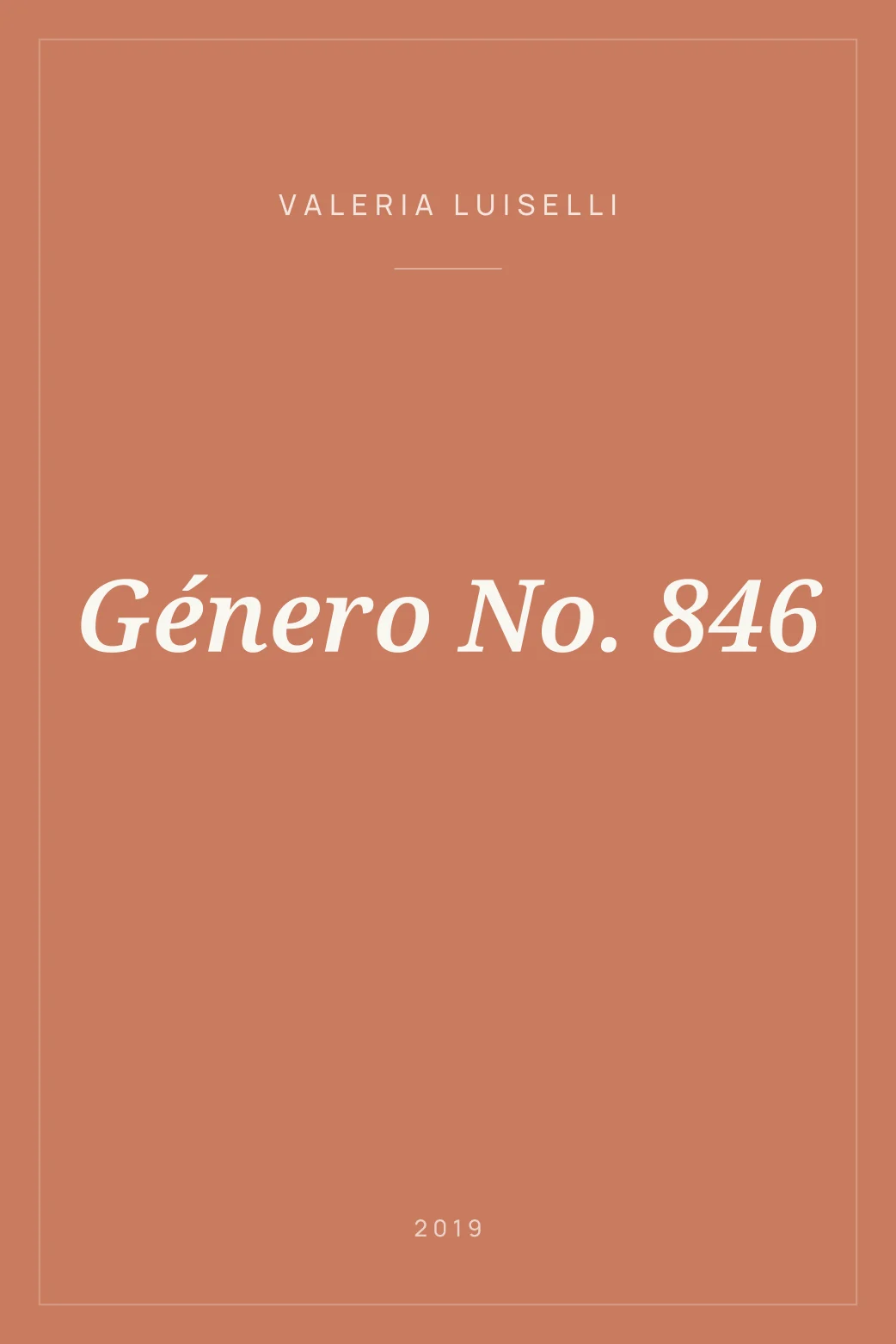 Portada de Género No. 846