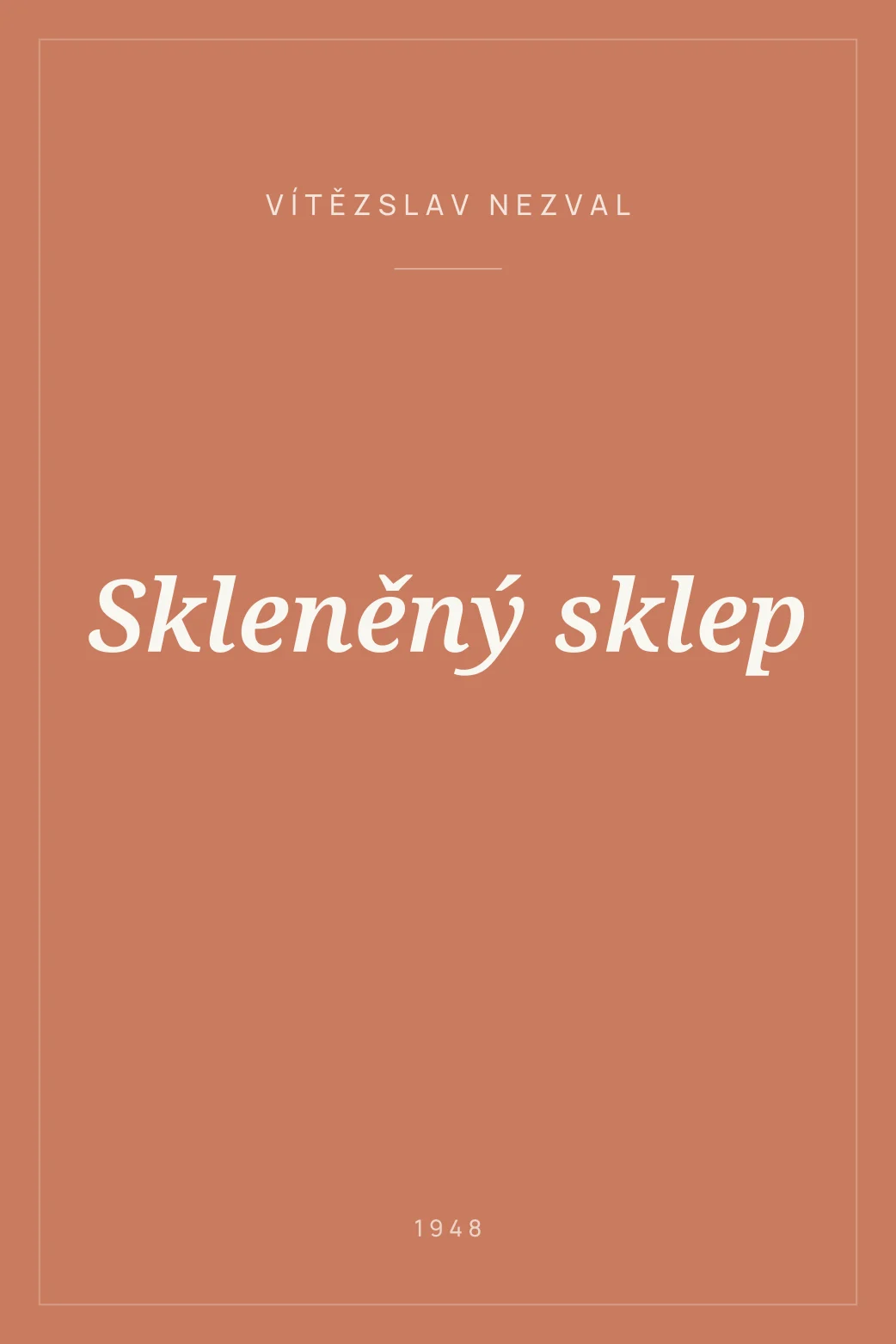 Portada de Skleněný sklep