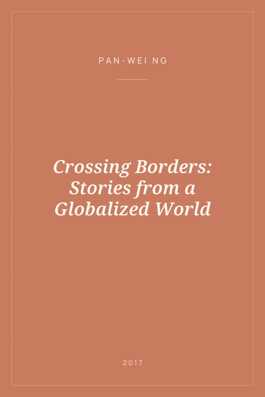Portada de Crossing Borders: Stories from a Globalized World