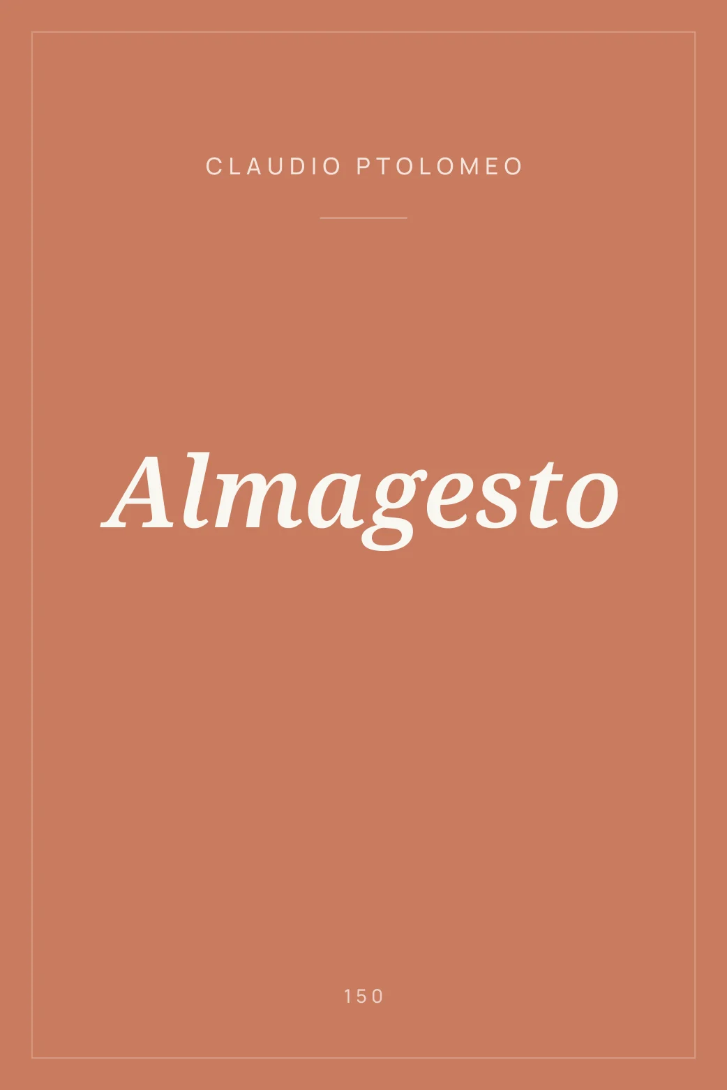 Portada de Almagesto