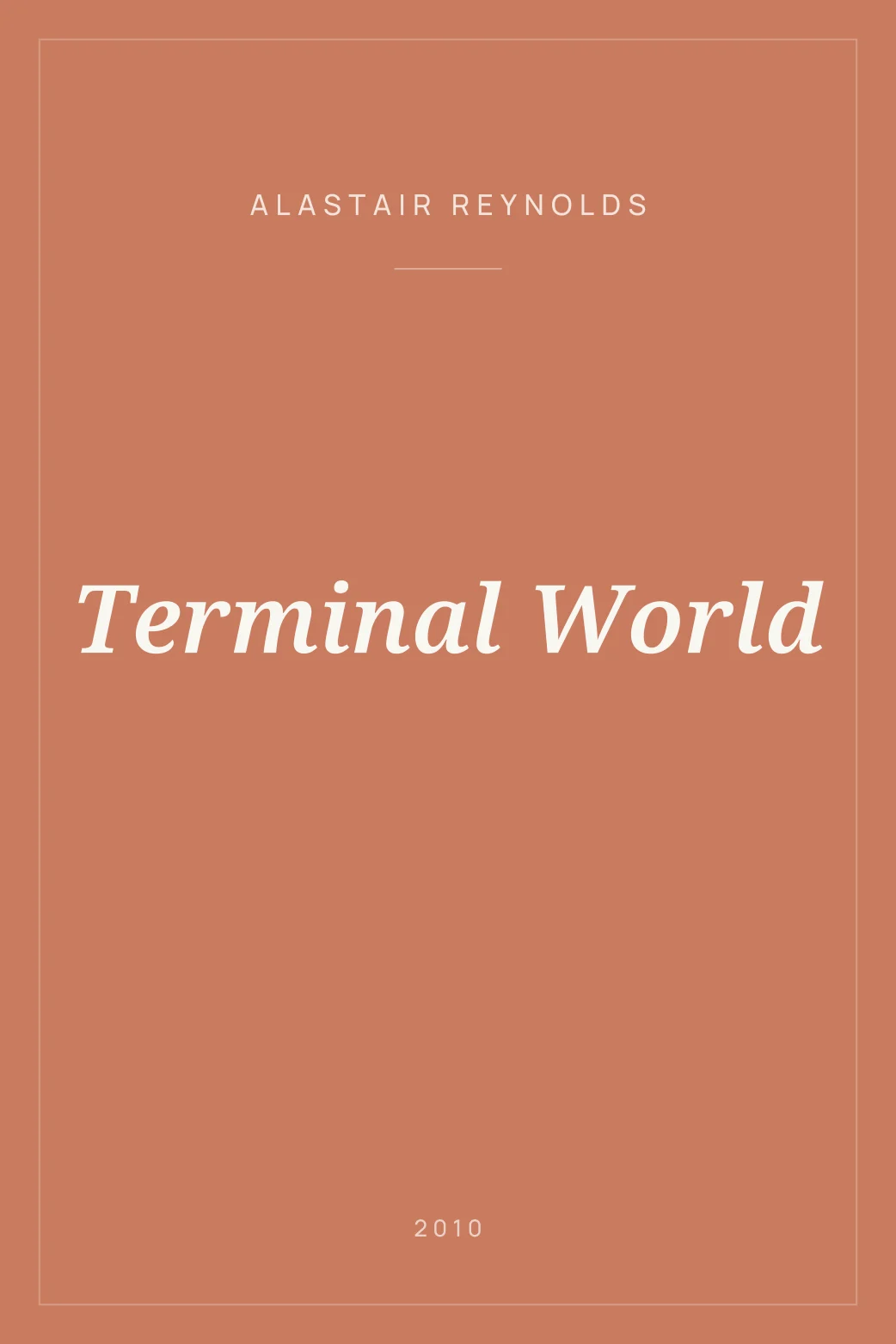 Portada de Terminal World