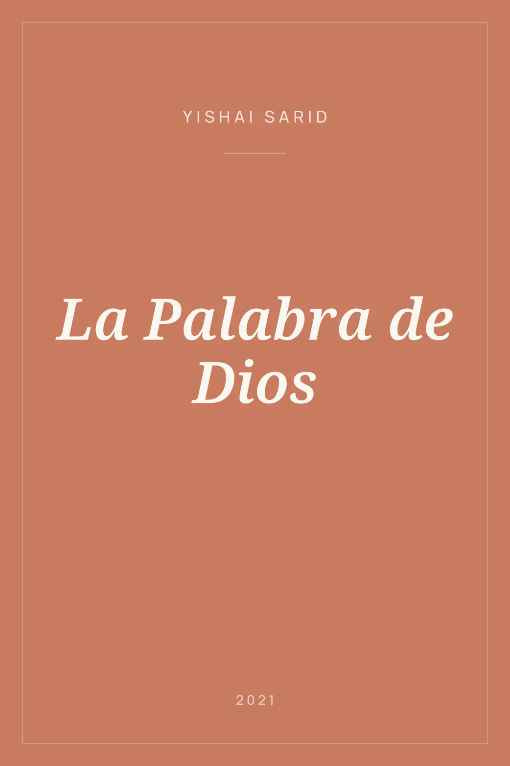 Portada de La Palabra de Dios