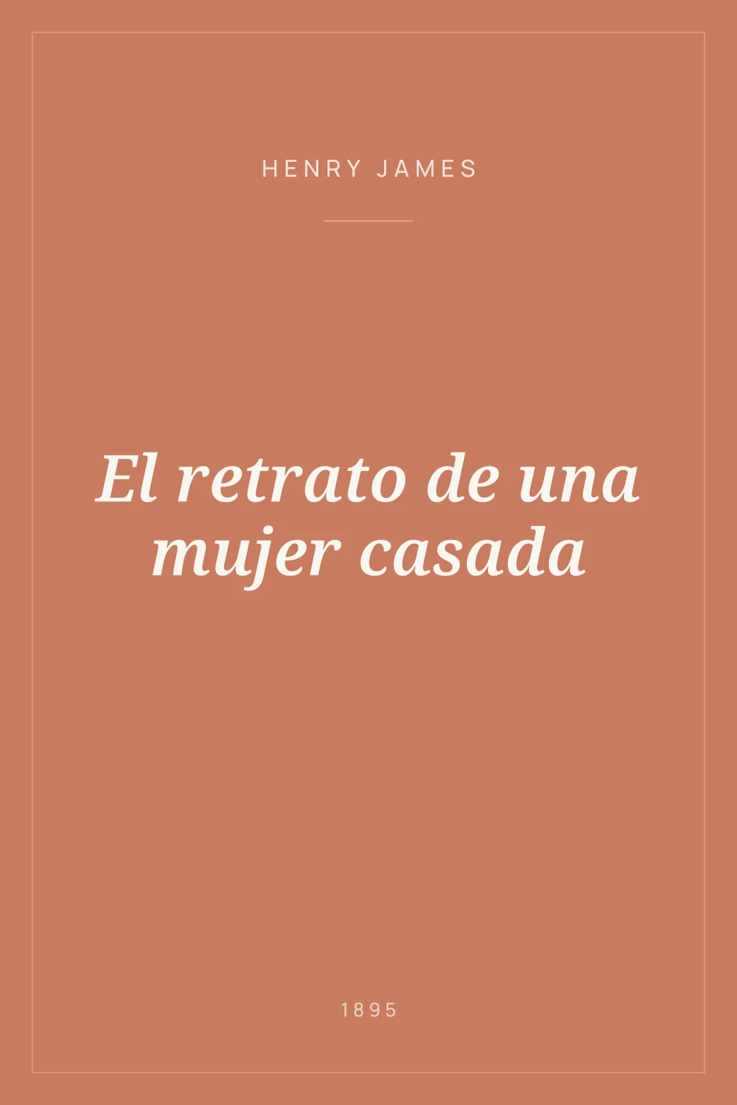 Portada de El retrato de una mujer casada