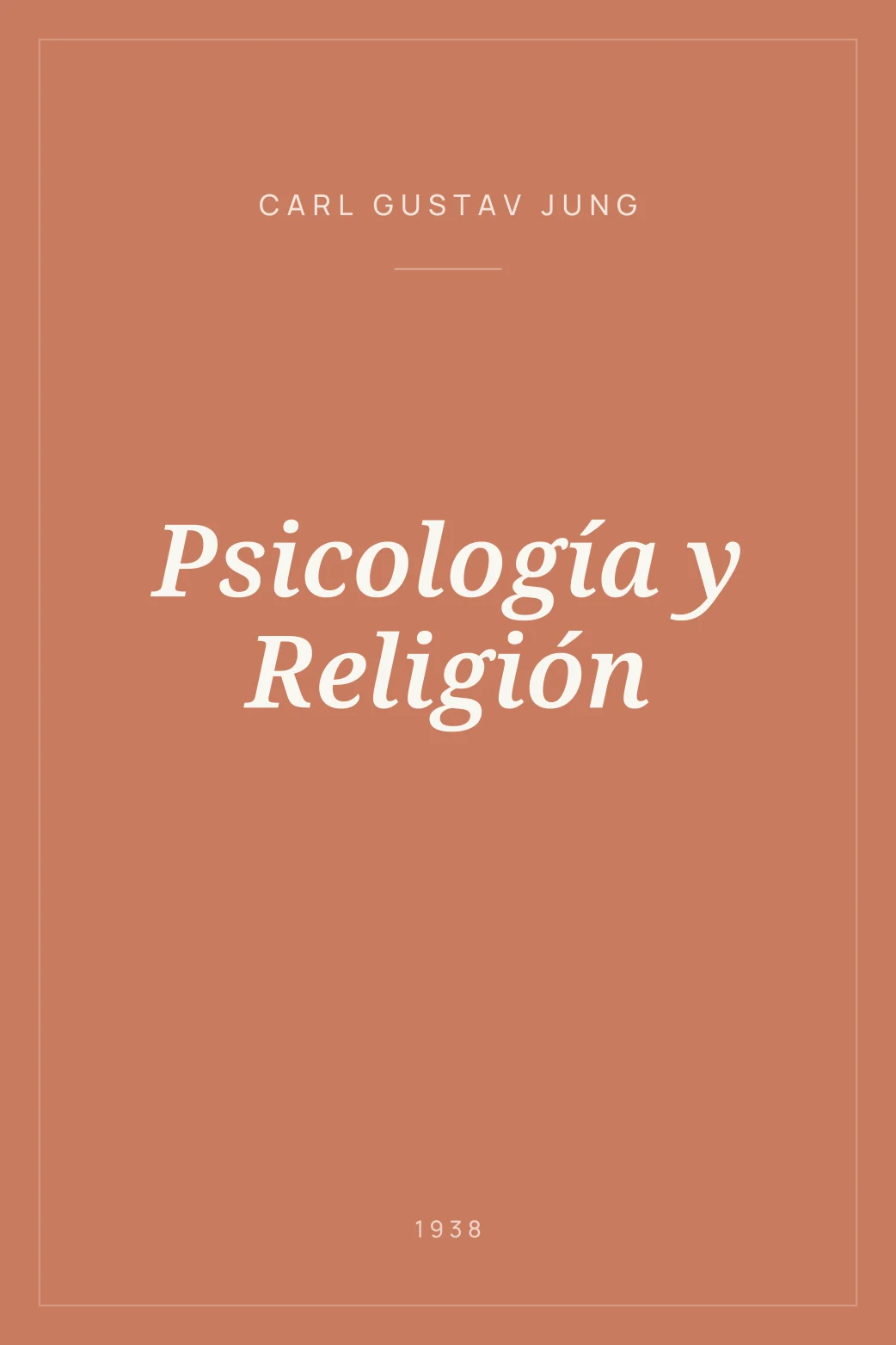 Portada de Psicología y Religión