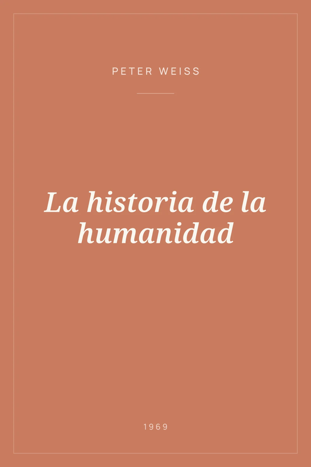 Portada de La historia de la humanidad