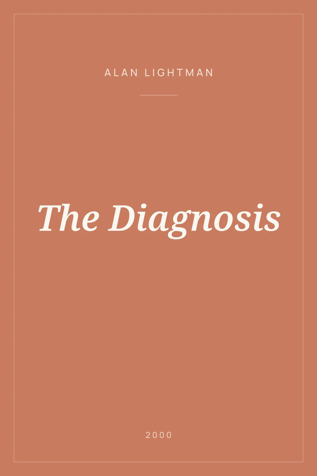 Portada de The Diagnosis